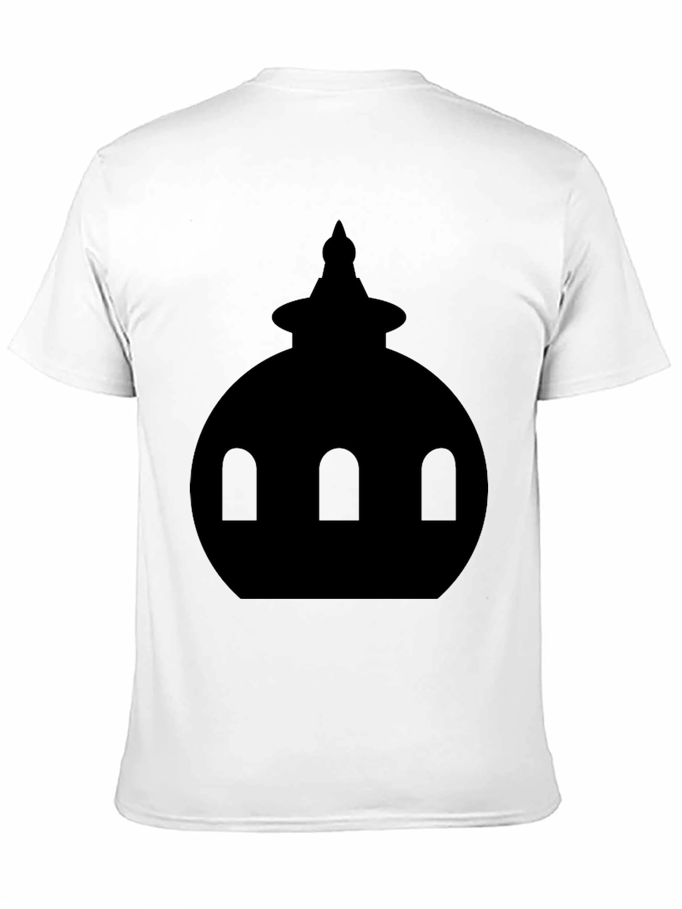 Dome Silhouette Graphic Tee - Black