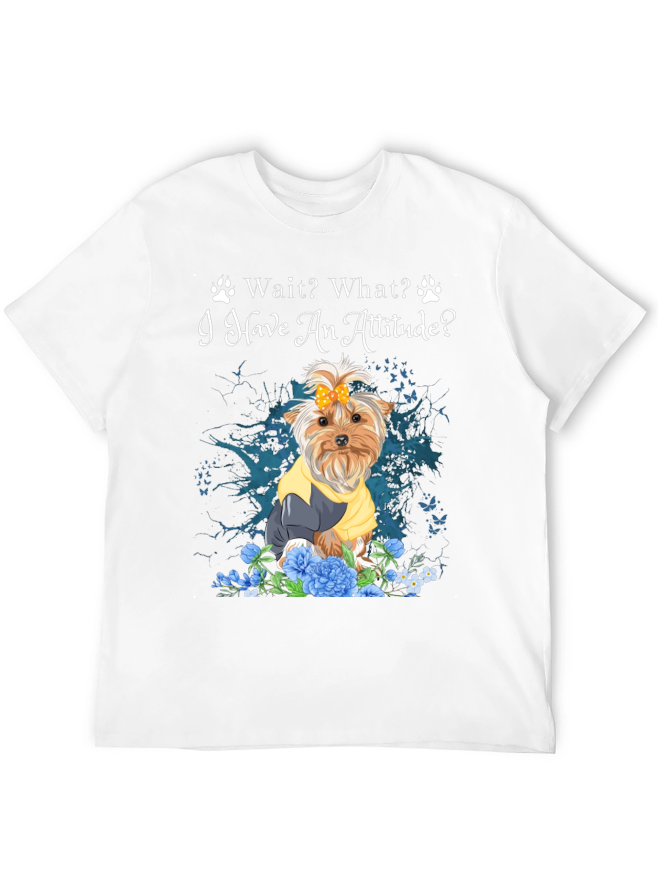 Attitude Dog T-Shirt: Wait What?