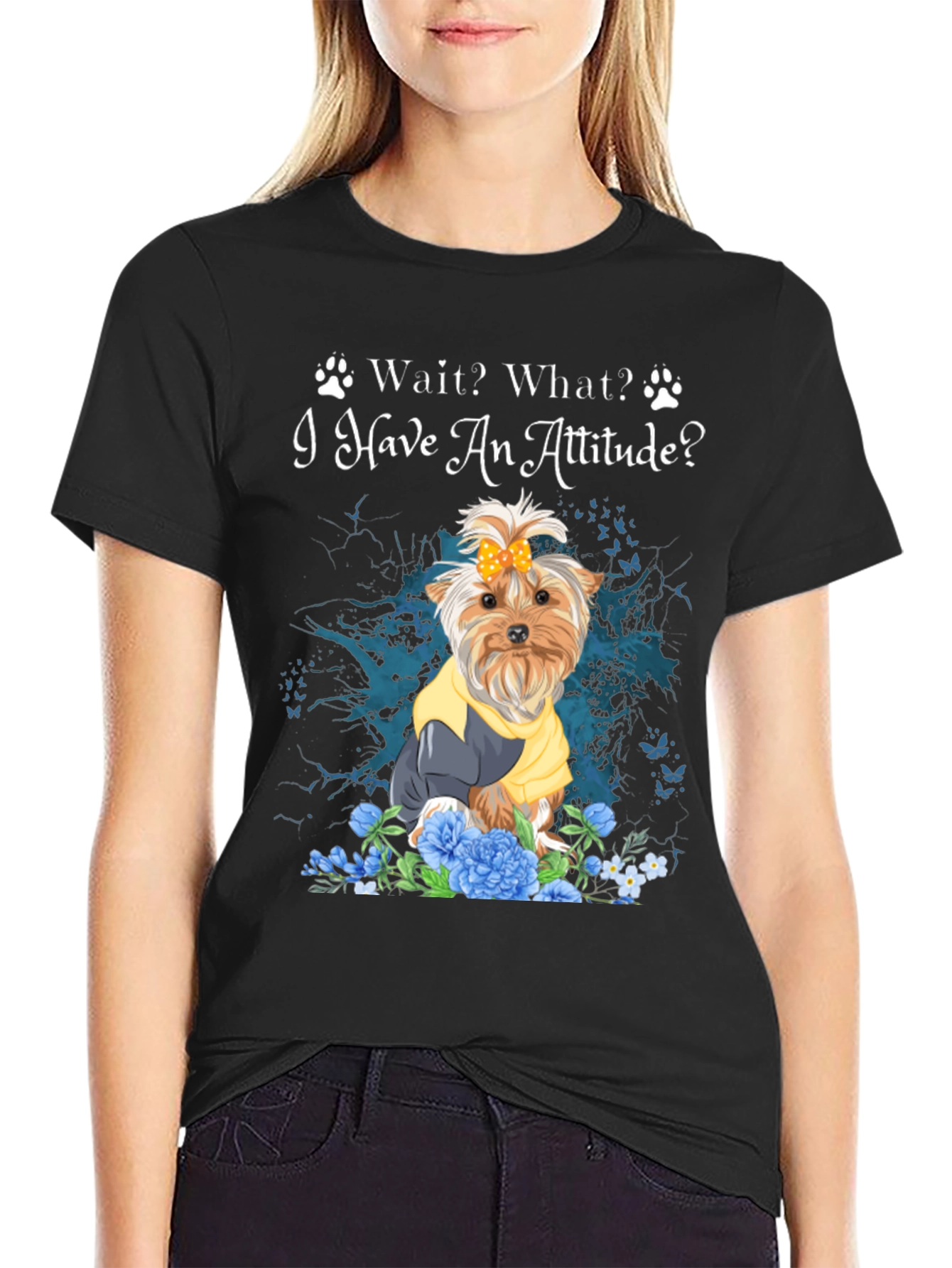 Attitude Dog T-Shirt: Wait What?
