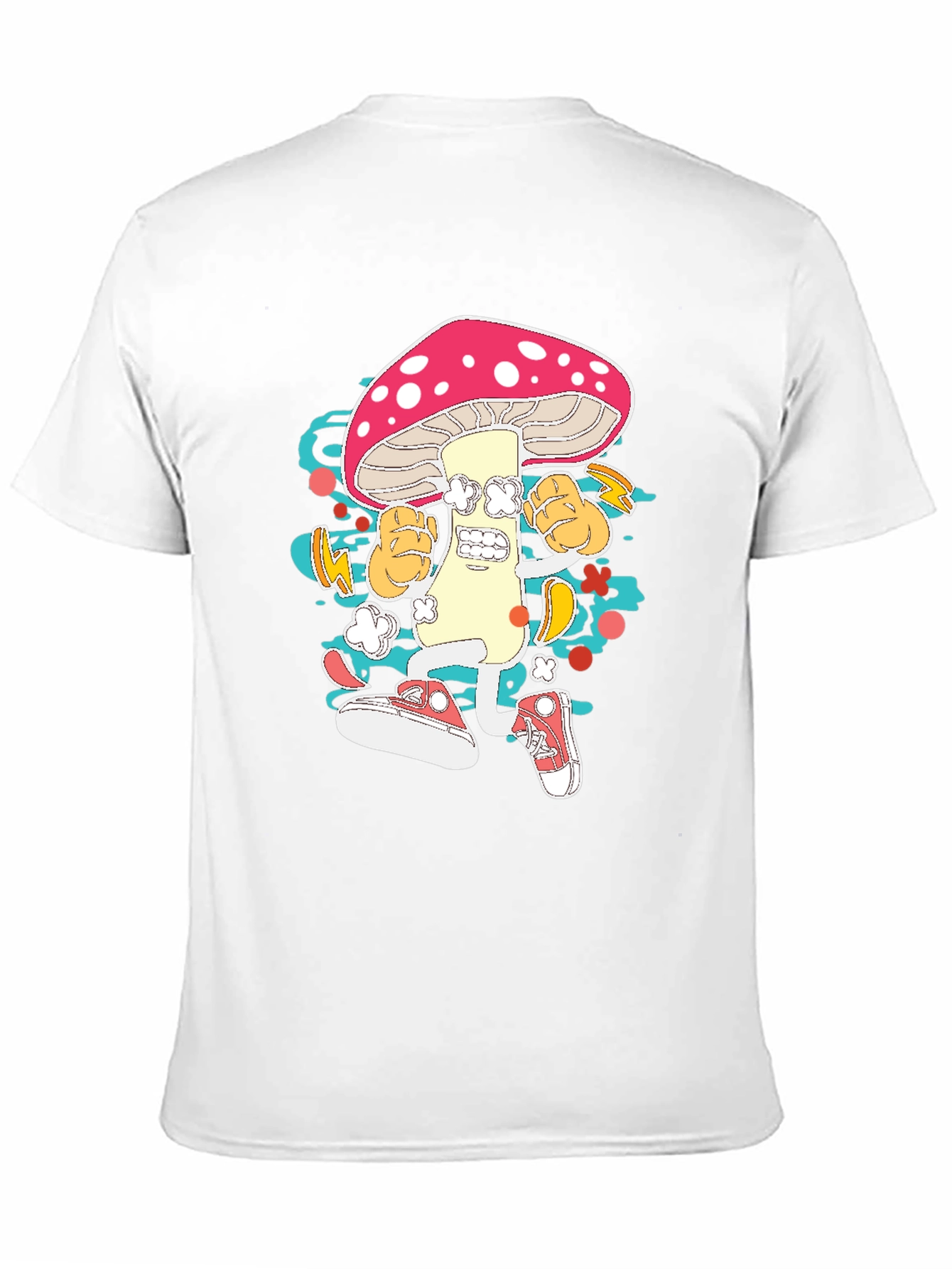 Funky Mushroom Graphic Tee