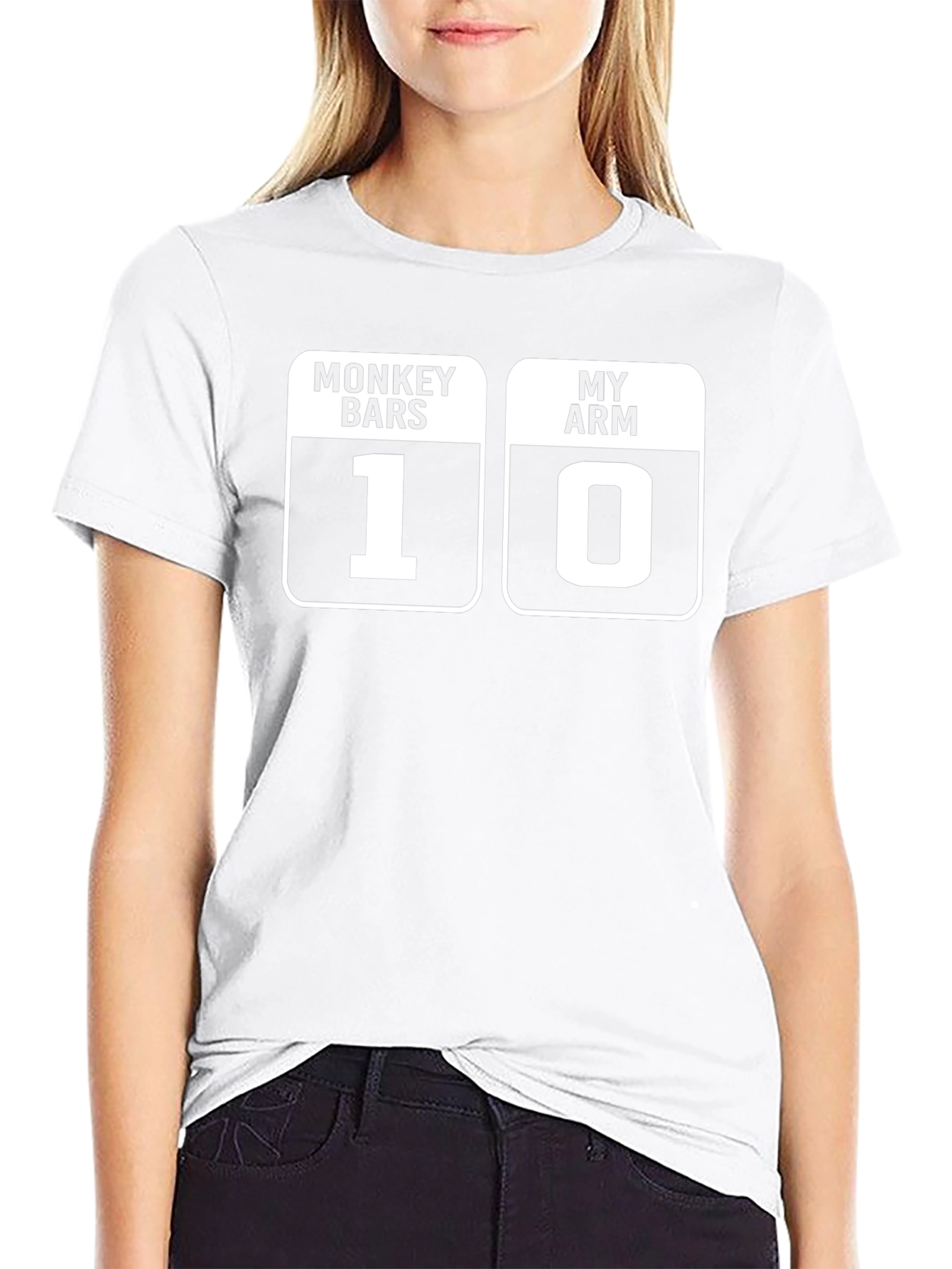 Monkey Bars 10 My Arm 0 Funny T-Shirt
