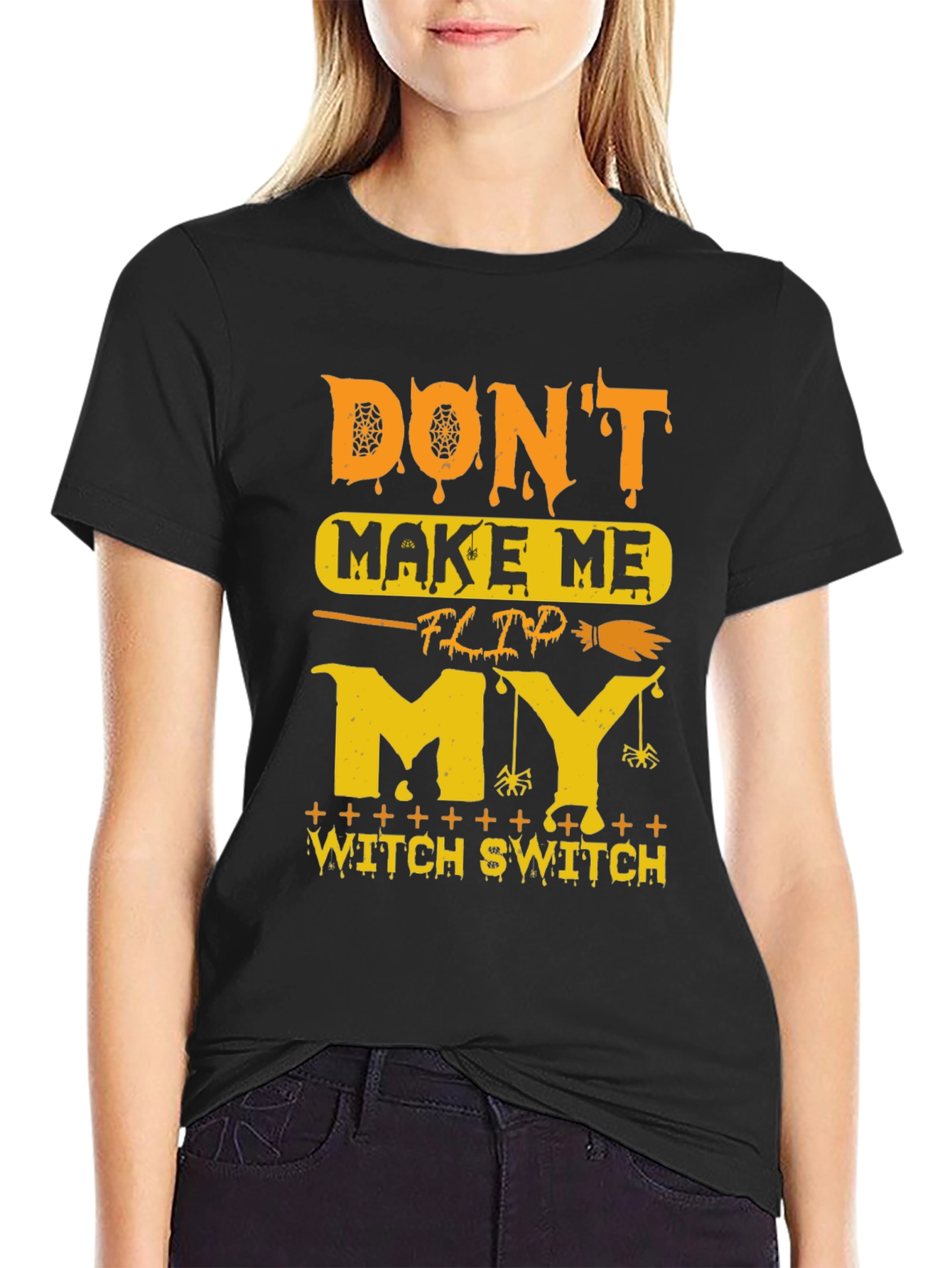 Funny Halloween Witch Switch T-Shirt
