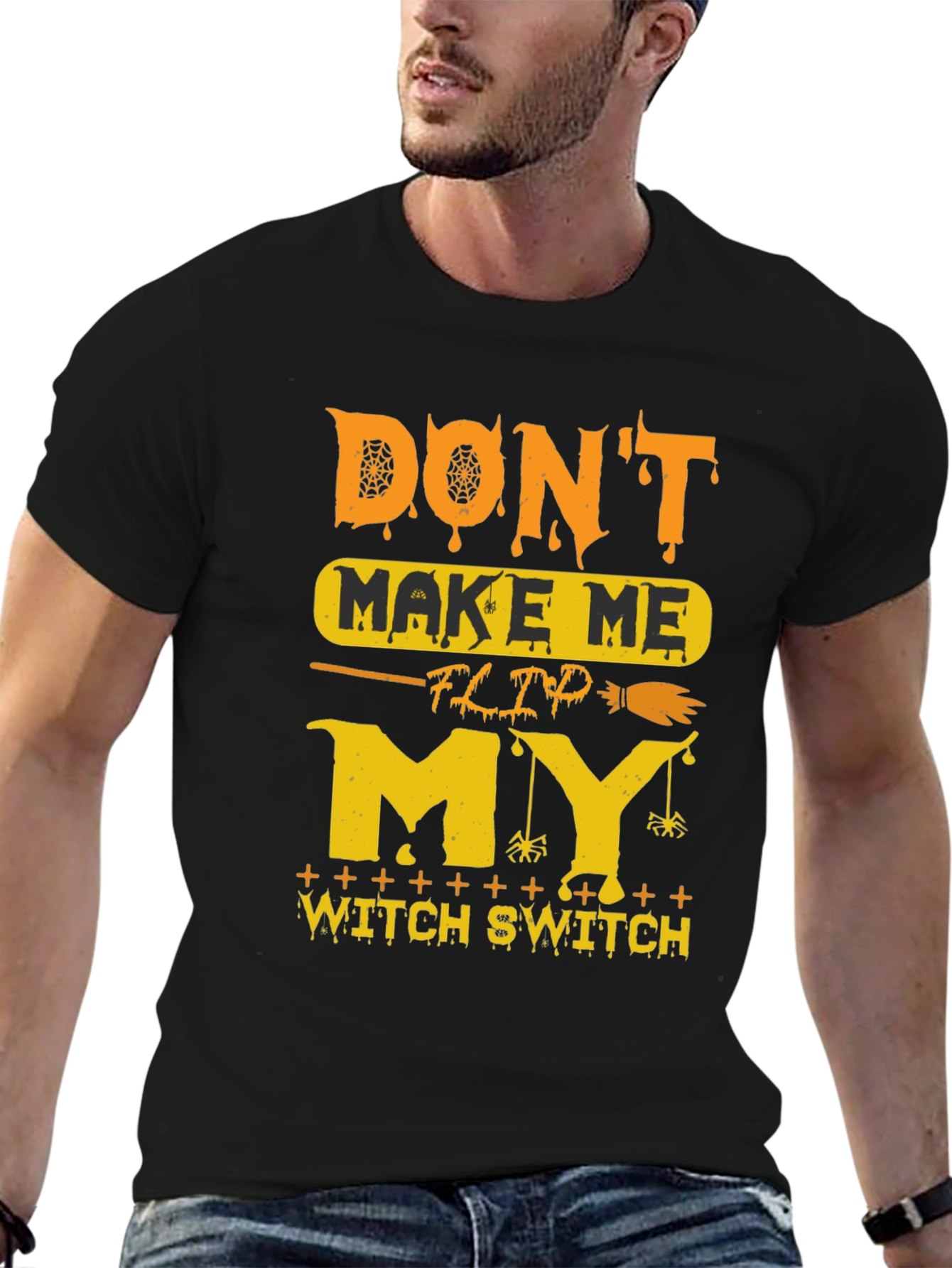 Funny Halloween Witch Switch T-Shirt