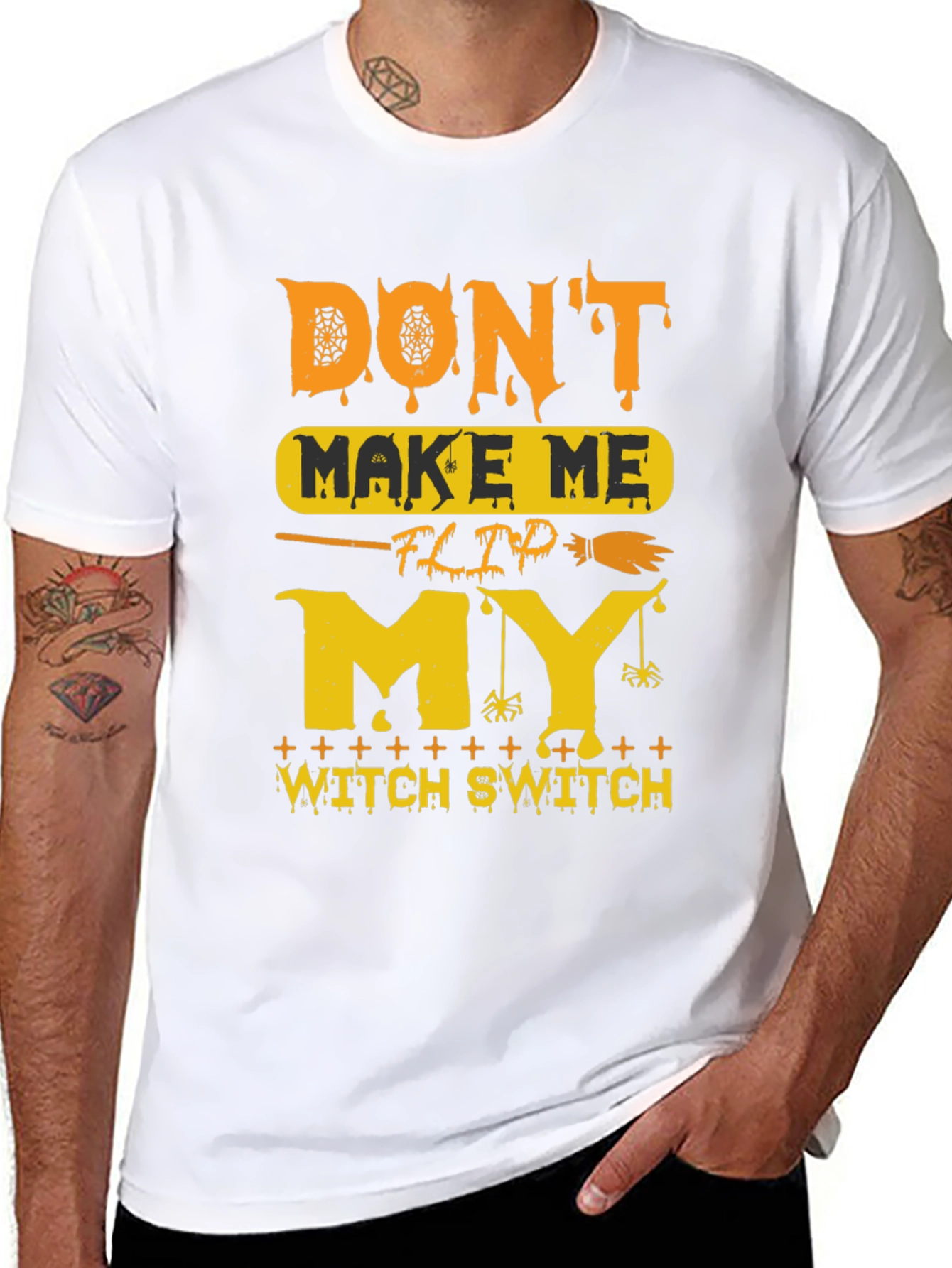 Funny Halloween Witch Switch T-Shirt