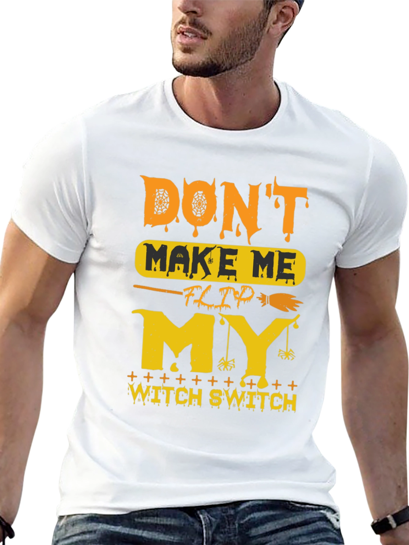 Funny Halloween Witch Switch T-Shirt
