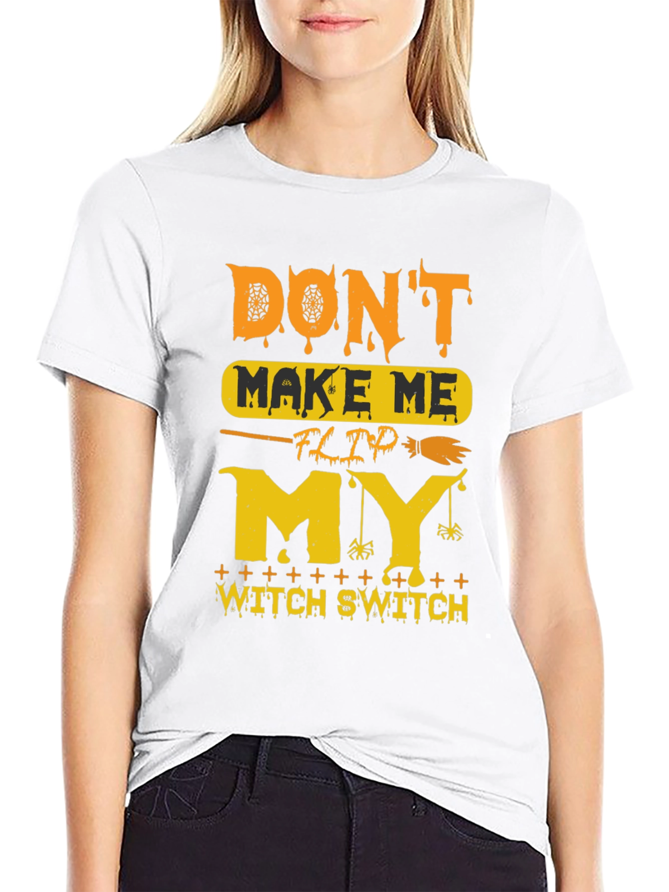 Funny Halloween Witch Switch T-Shirt