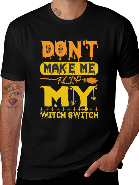 Funny Halloween Witch Switch T-Shirt