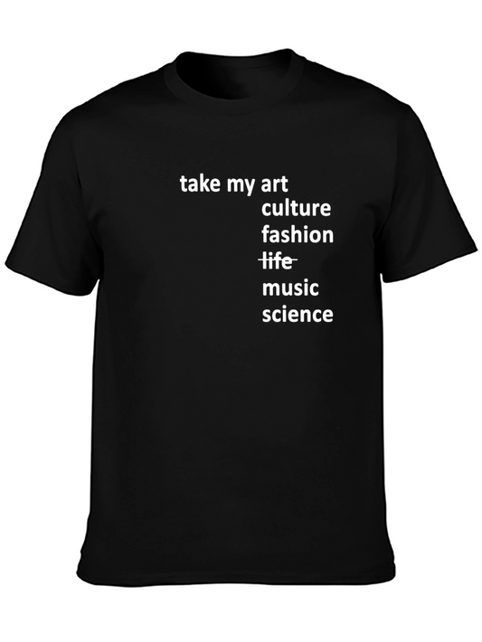 Art Culture Science T-Shirt - Stylish Design