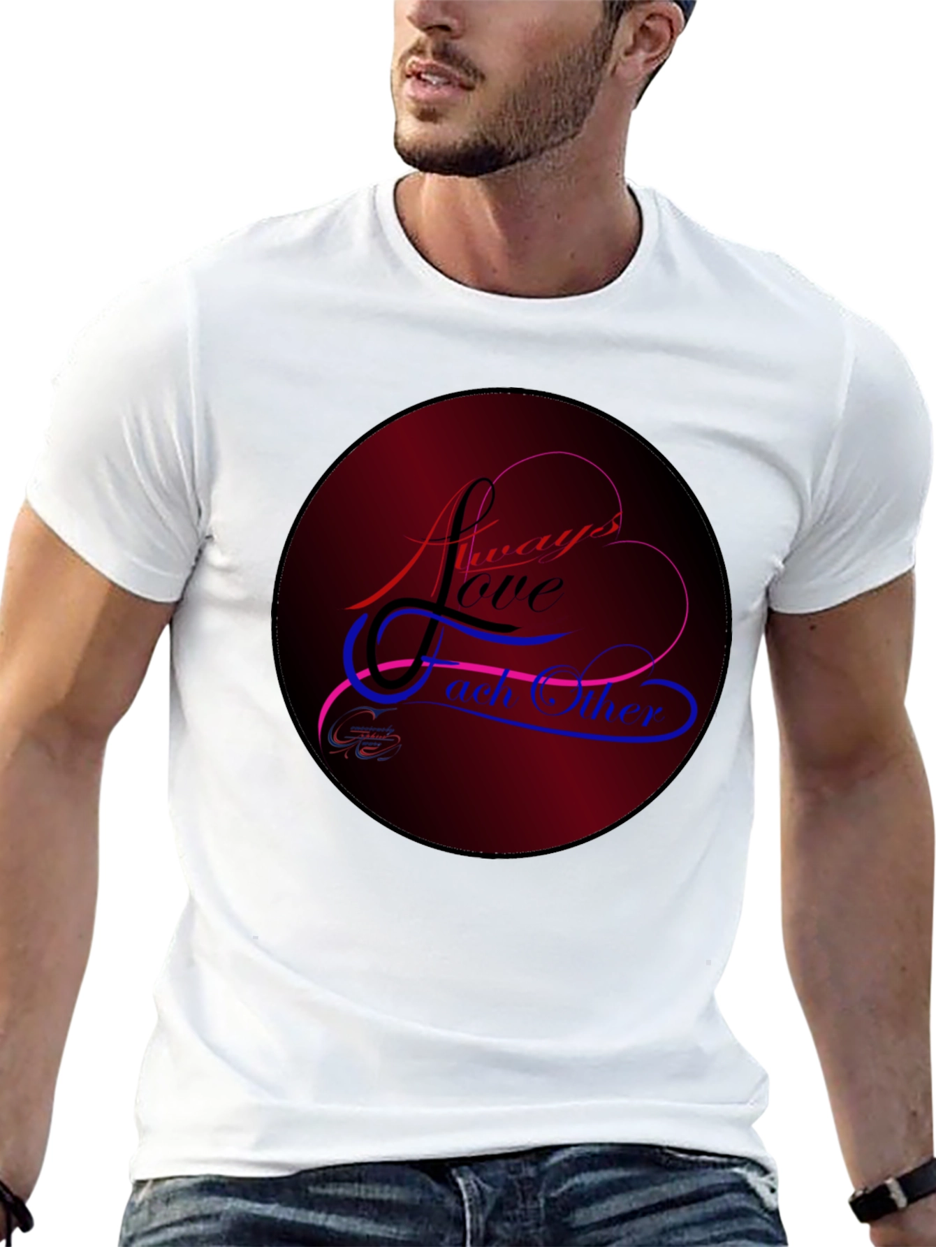 Always Love Each Other Graphic Tee