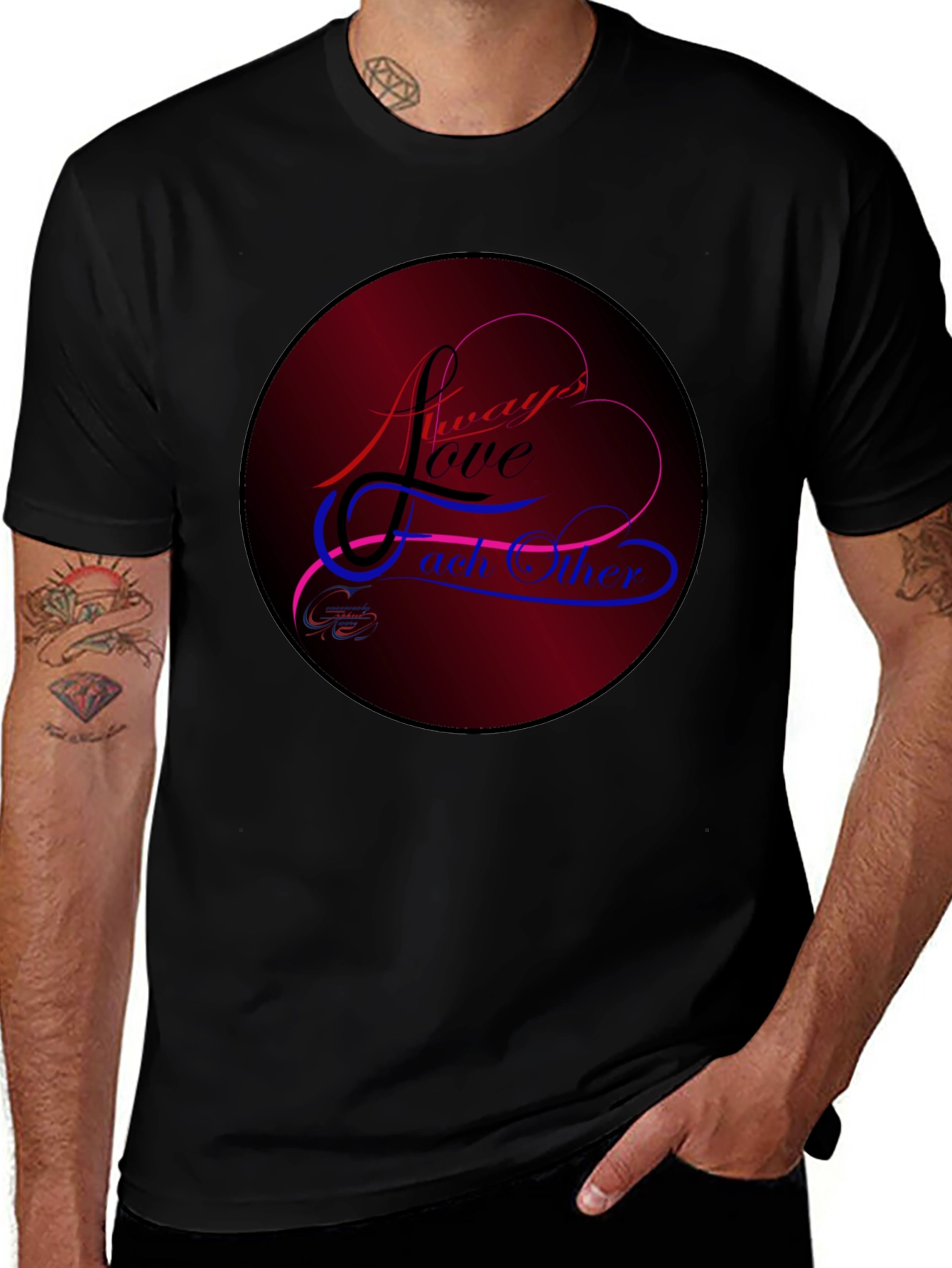Always Love Each Other Graphic Tee