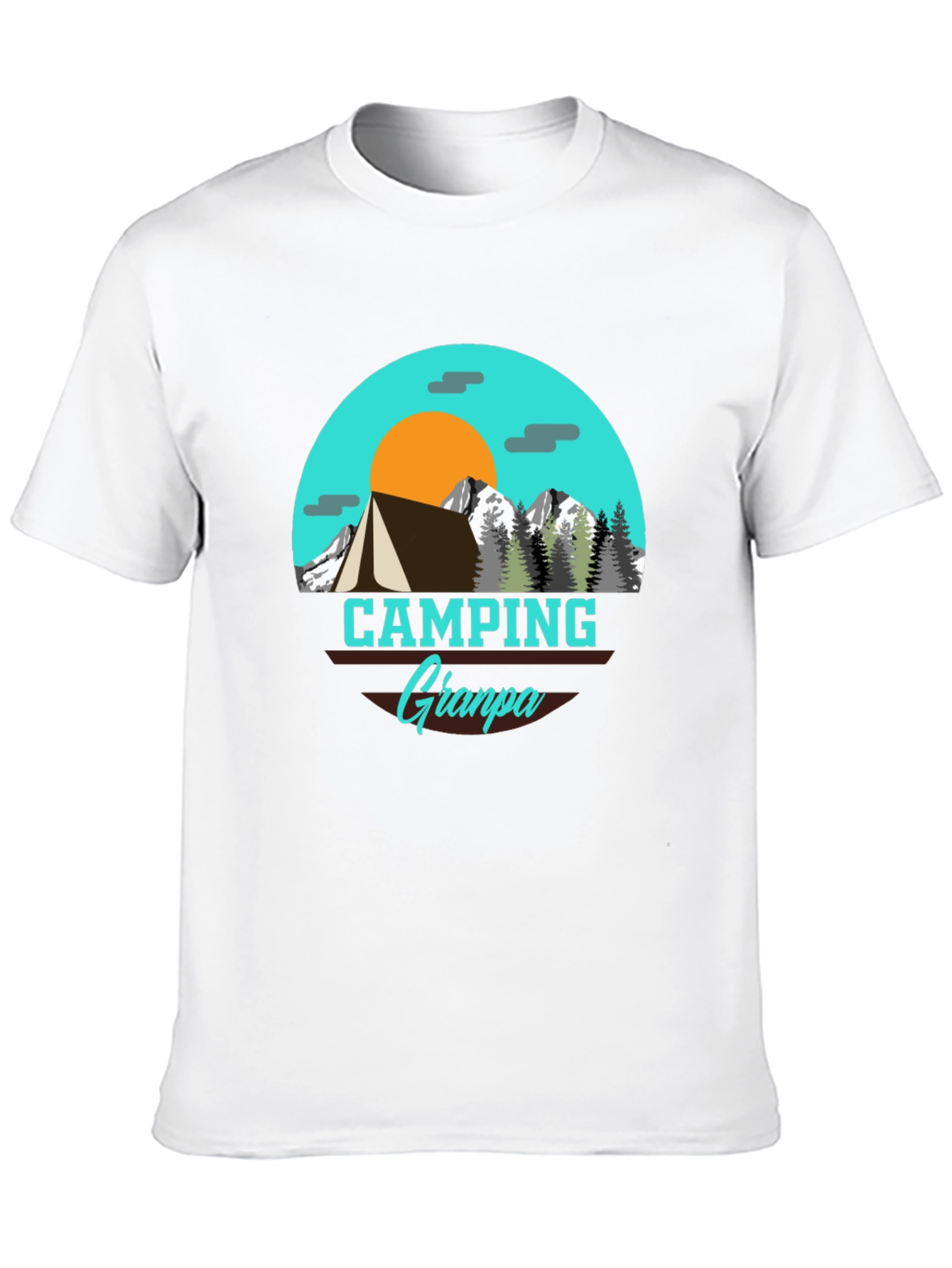 Camping Grandpa T-Shirt - Adventure Awaits!