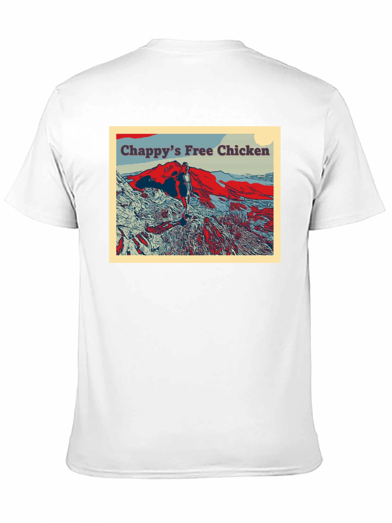 Chappys Free Chicken Graphic T-Shirt