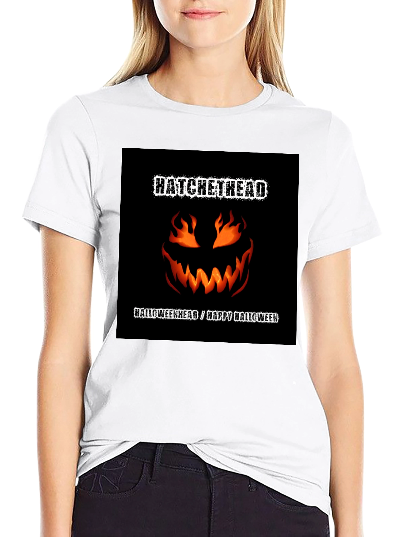 Hatchet Head Halloween T-Shirt