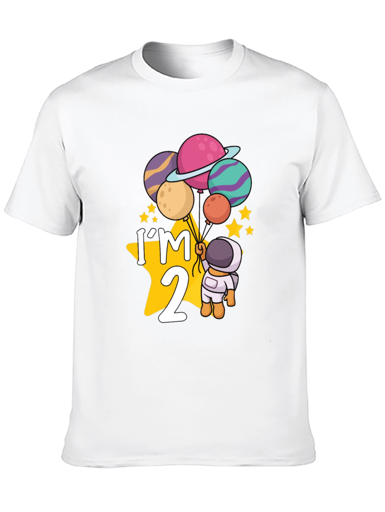 Im 2 Astronaut Birthday T-Shirt
