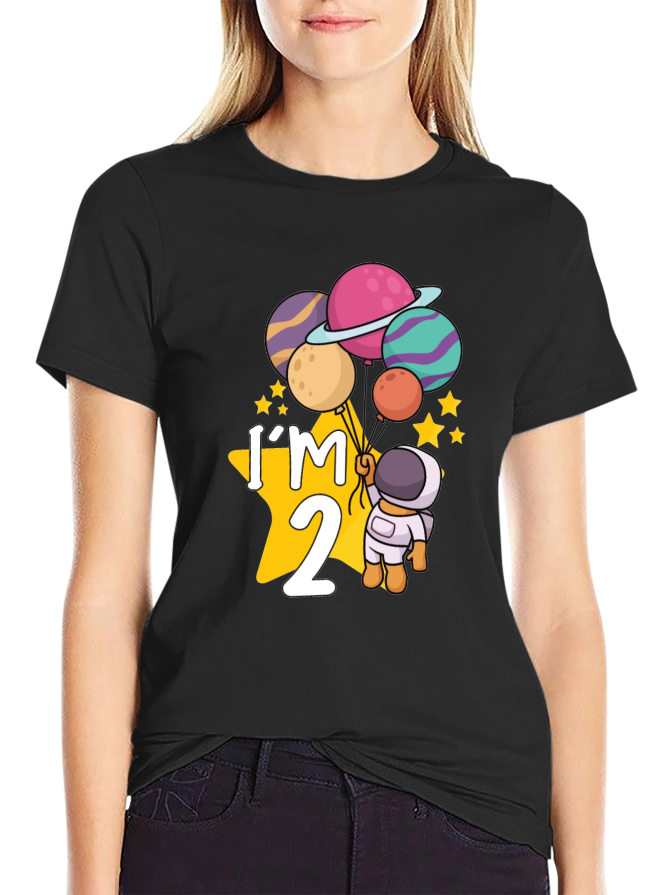 Im 2 Astronaut Birthday T-Shirt
