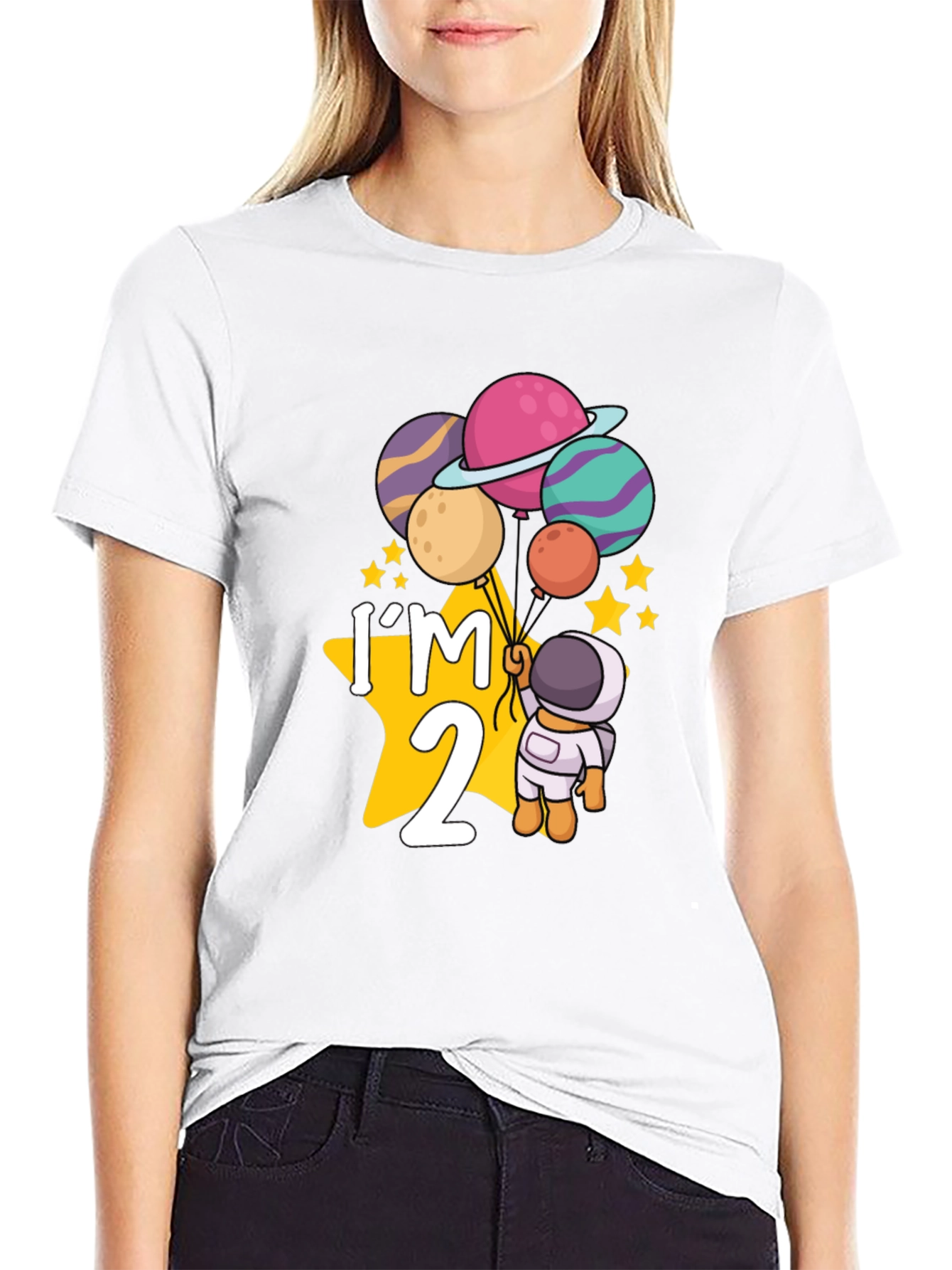 Im 2 Astronaut Birthday T-Shirt