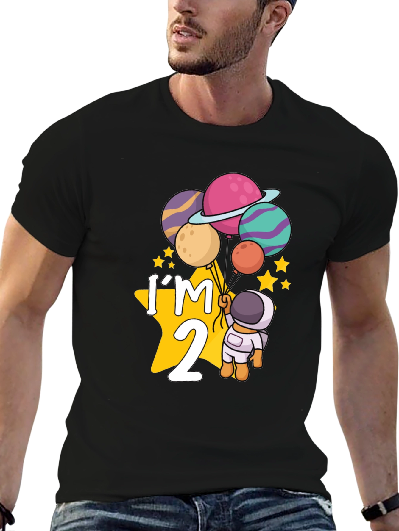 Im 2 Astronaut Birthday T-Shirt