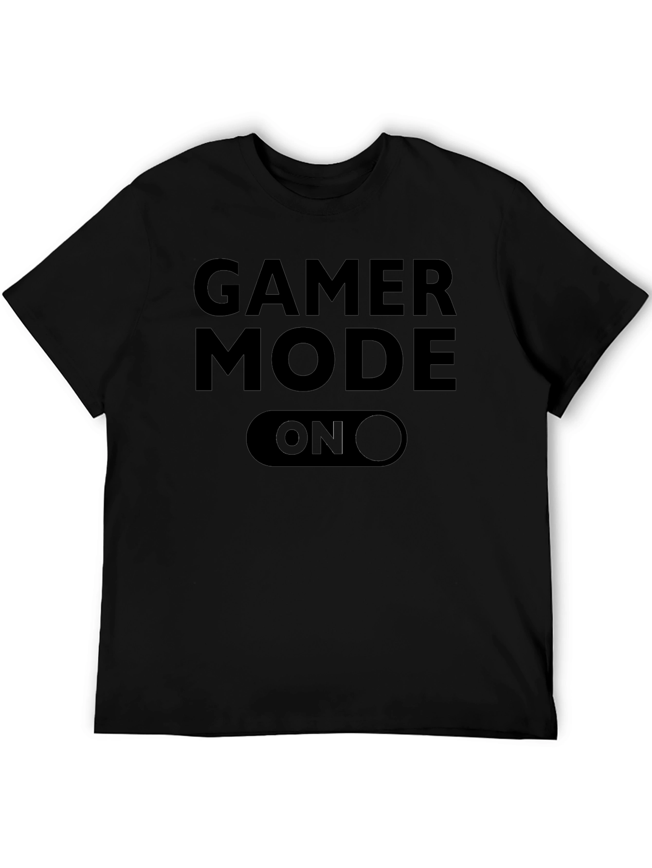Gamer Mode ON T-Shirt - Black