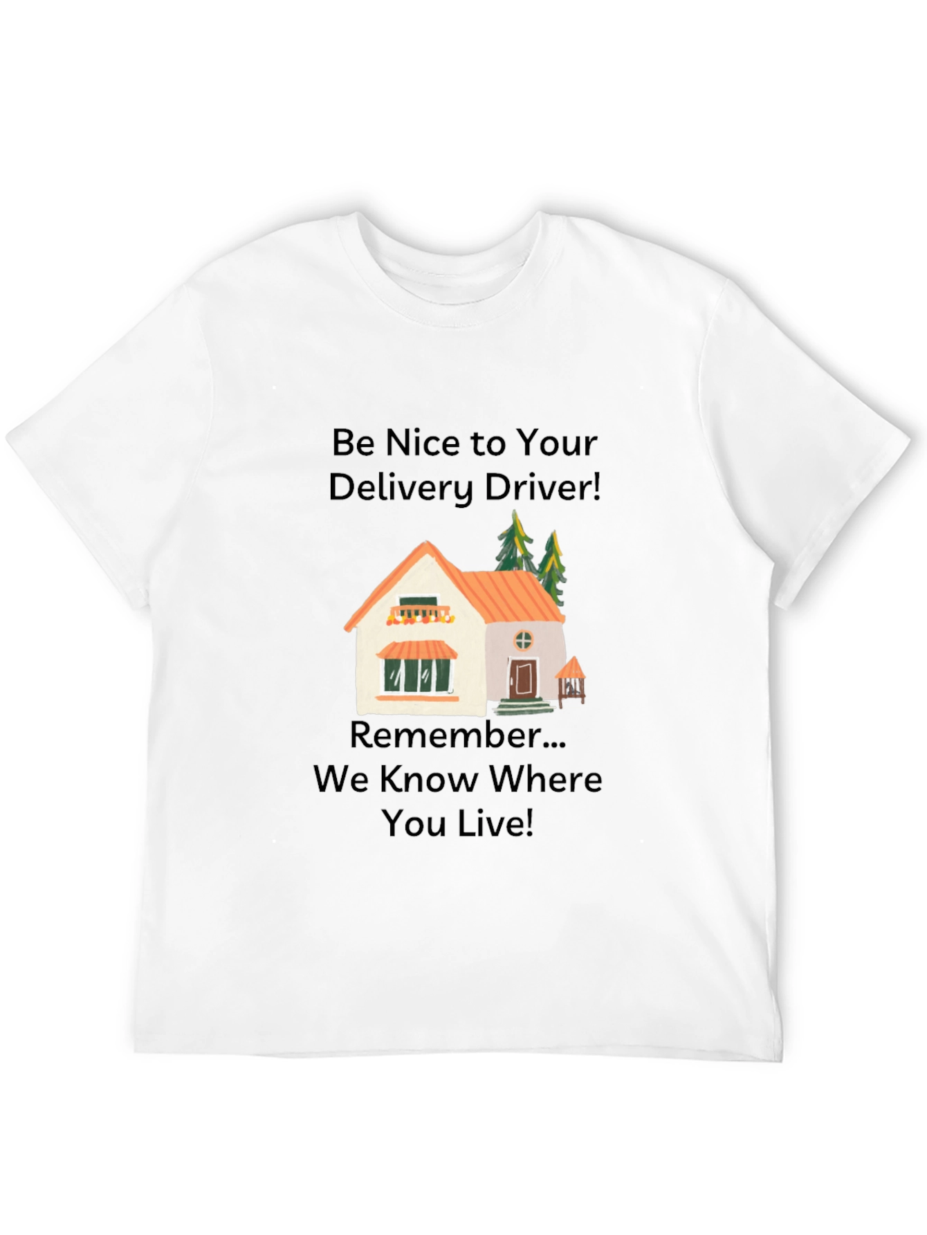 Be Nice to Your Delivery Driver T-Shirt