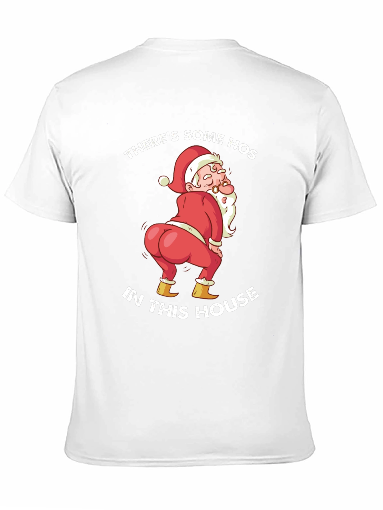 Funny Santa Twerking Christmas T-Shirt