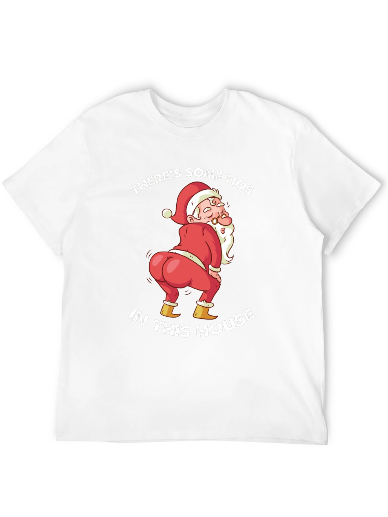 Funny Santa Twerking Christmas T-Shirt