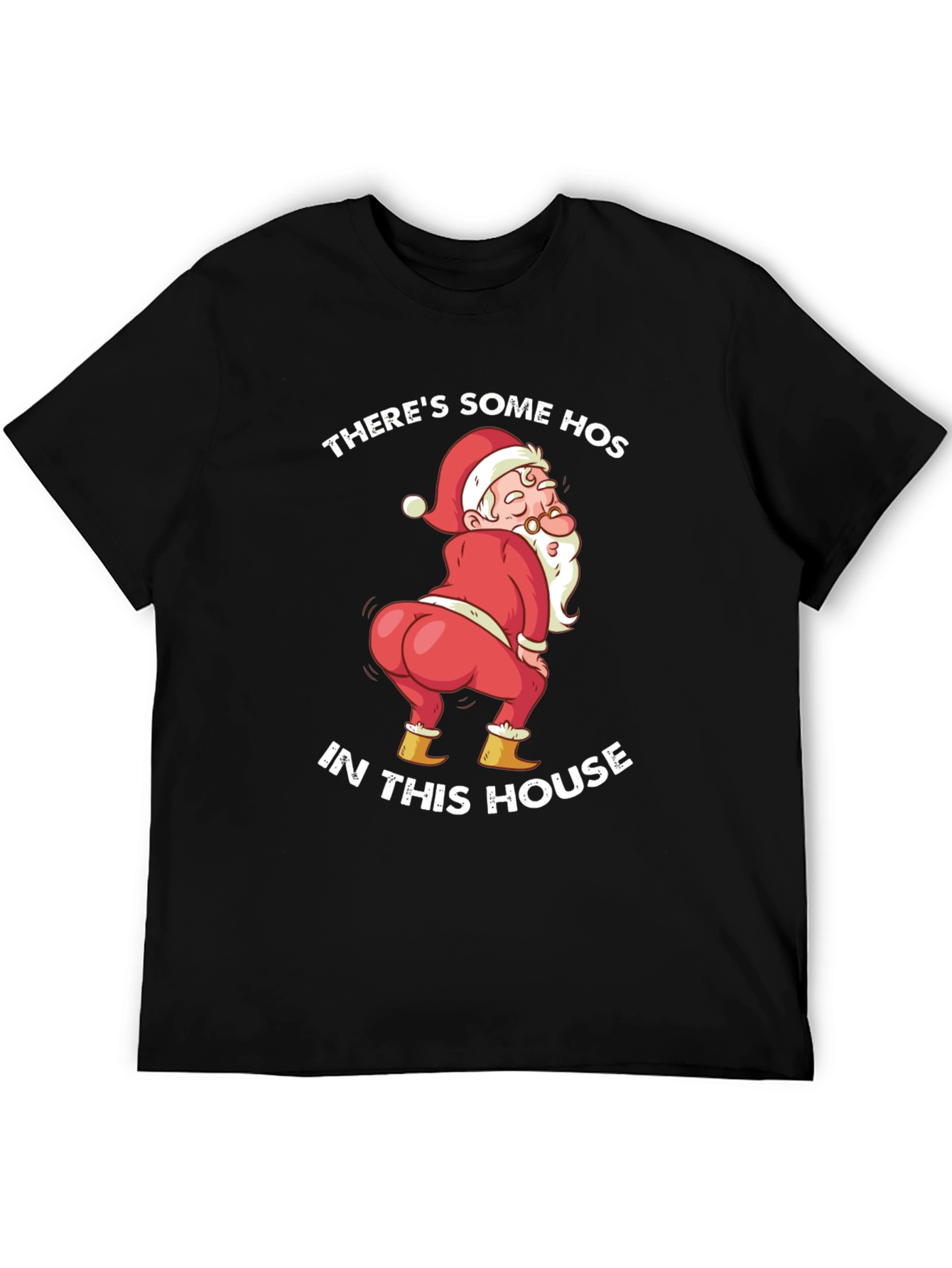 Funny Santa Twerking Christmas T-Shirt