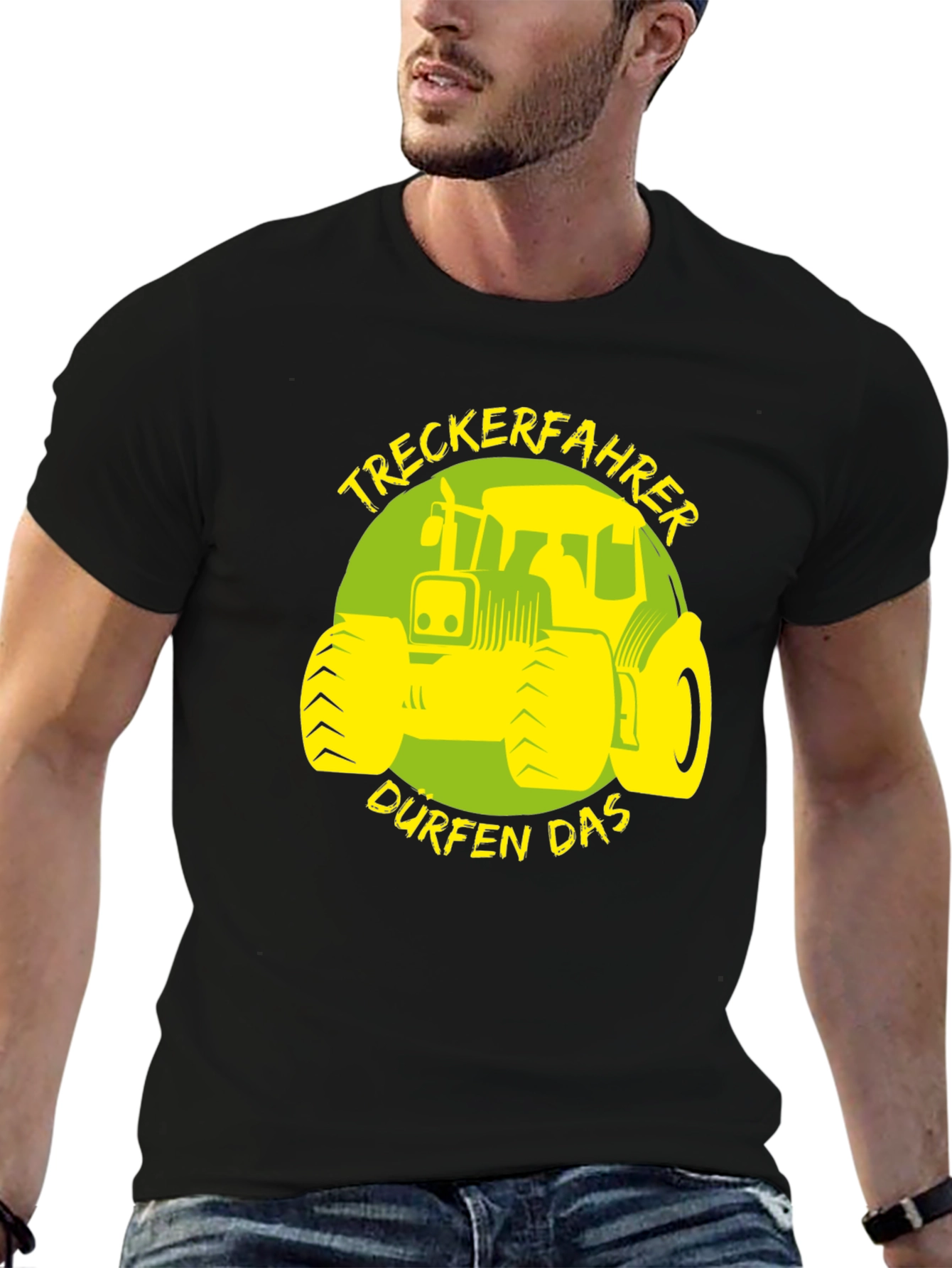Treckerfahrer Durfen Das T-Shirt: Tractor Driver Tee