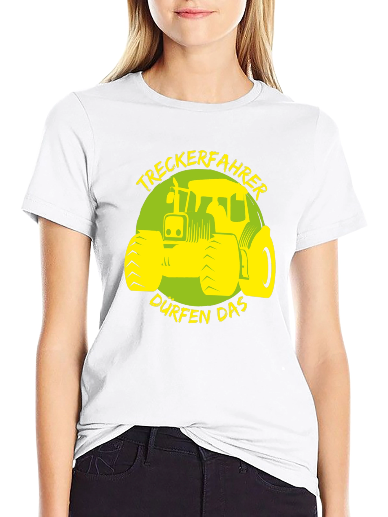 Treckerfahrer Durfen Das T-Shirt: Tractor Driver Tee