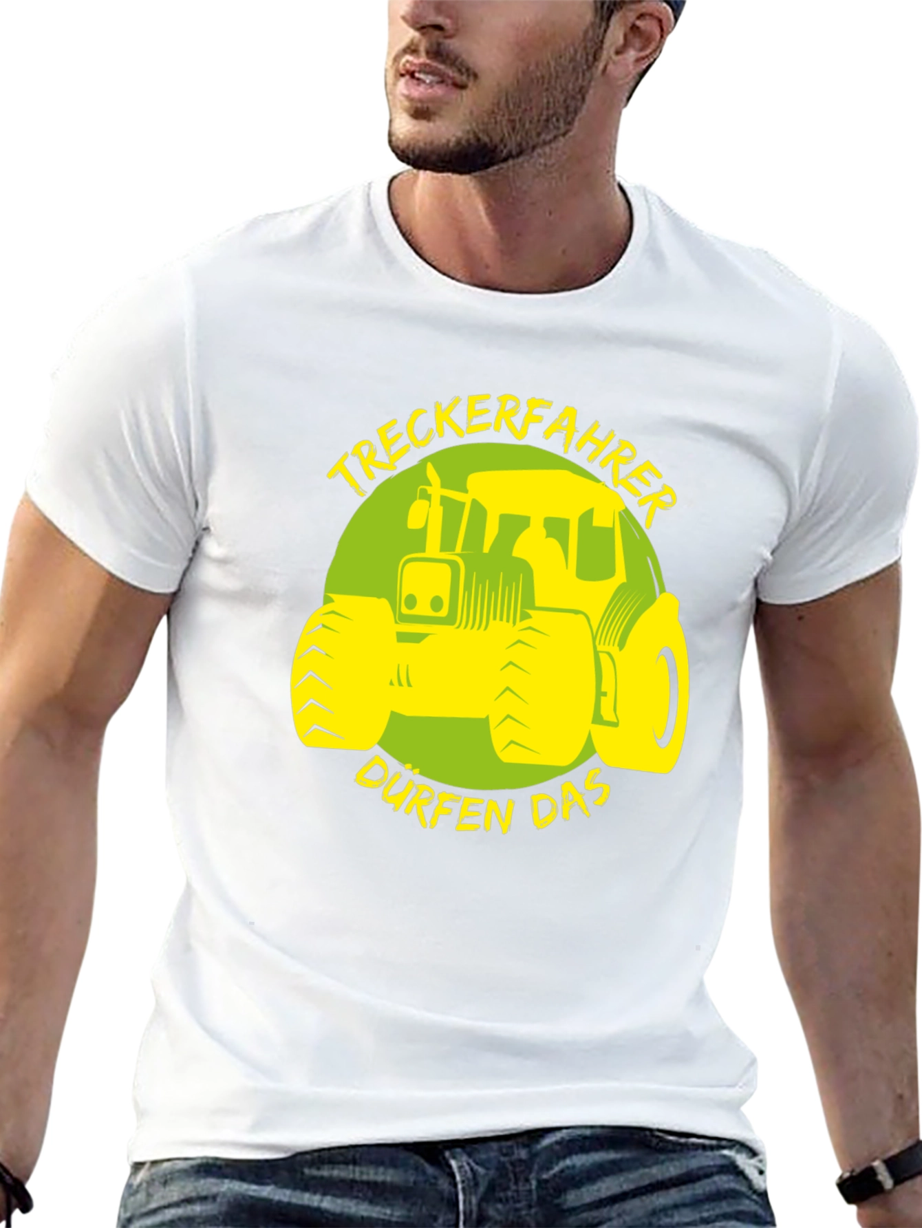Treckerfahrer Durfen Das T-Shirt: Tractor Driver Tee