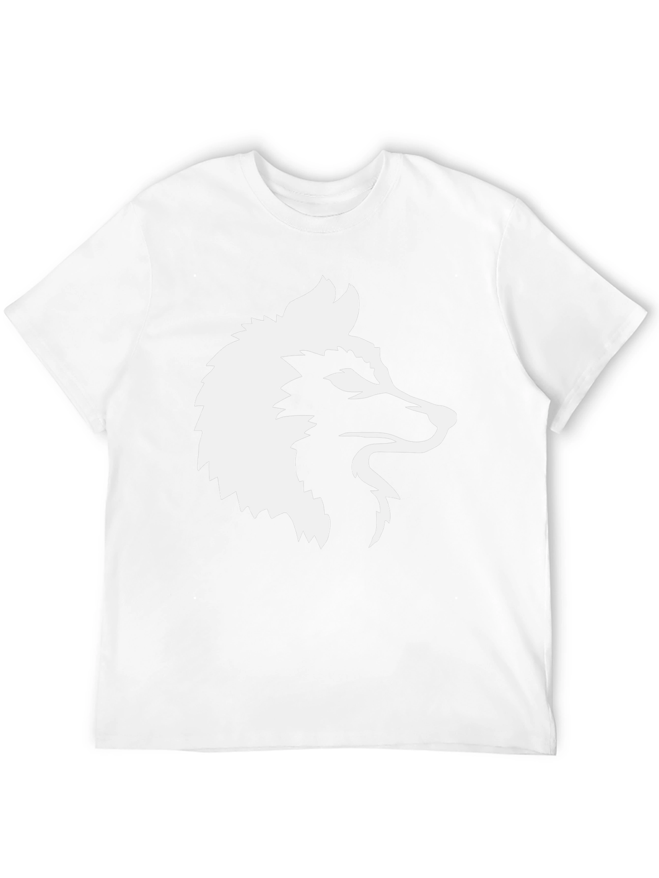Black Wolf Graphic Tee - Modern Style