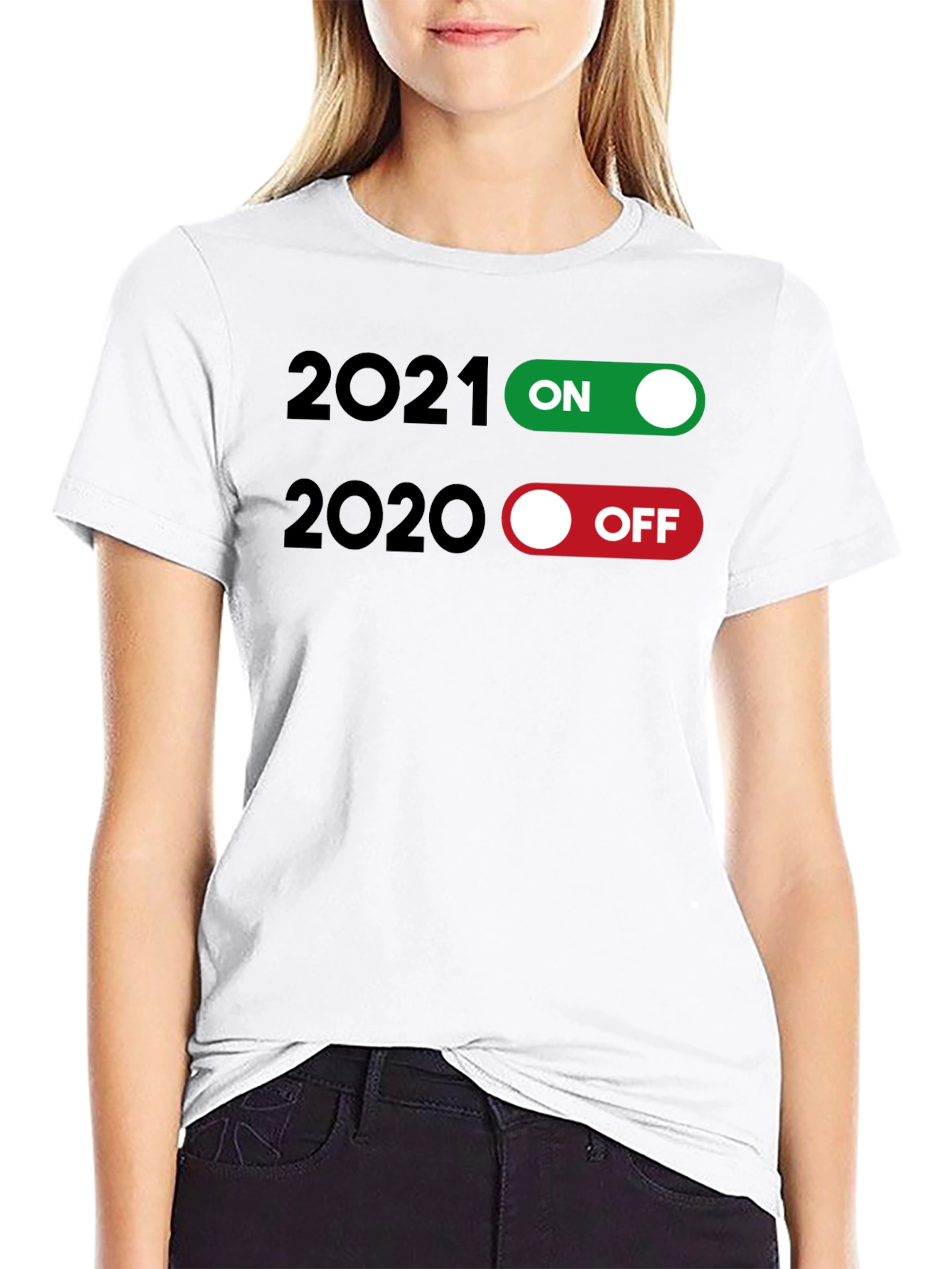 2021 ON 2020 OFF Graphic Tee