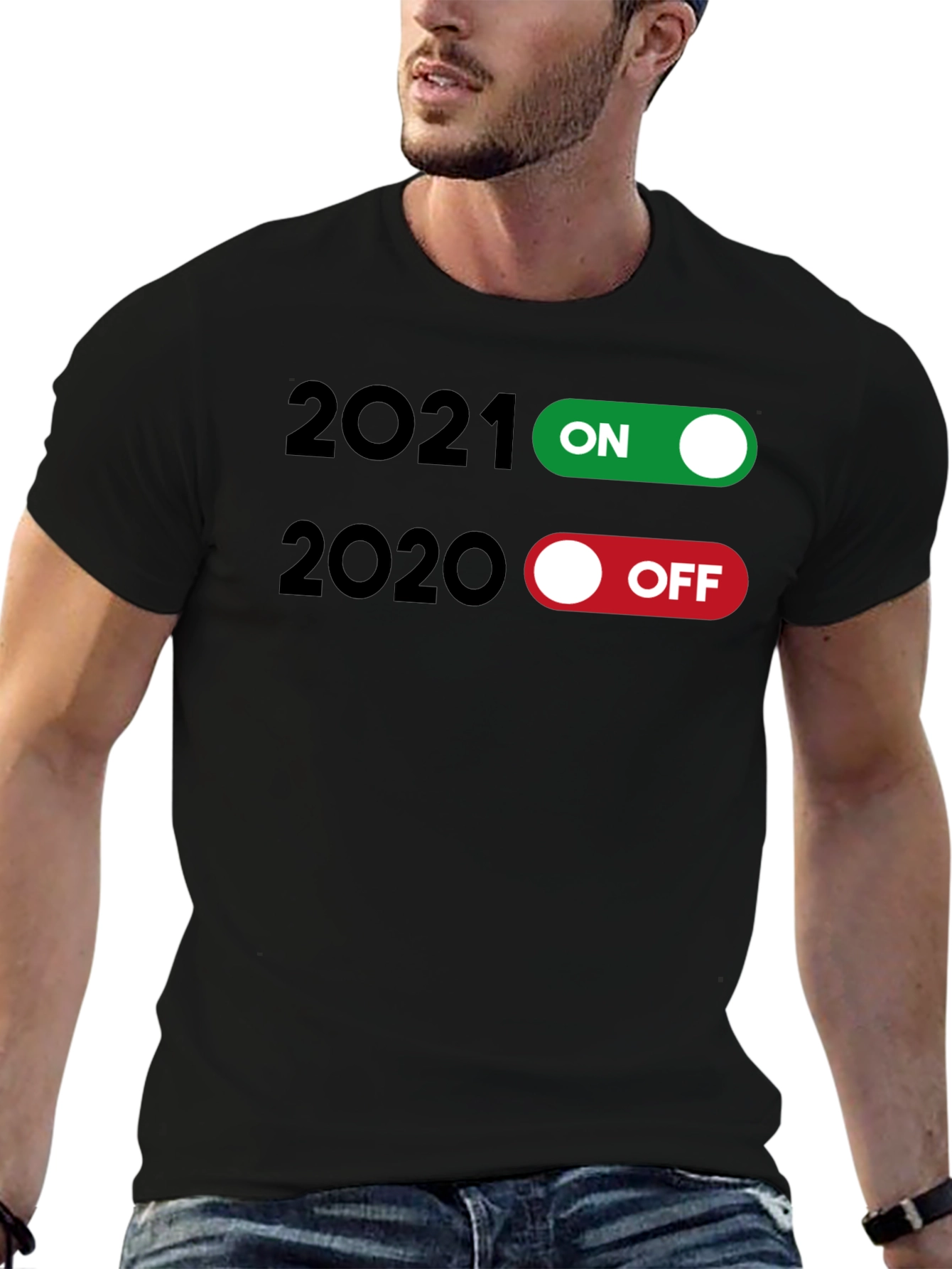 2021 ON 2020 OFF Graphic Tee