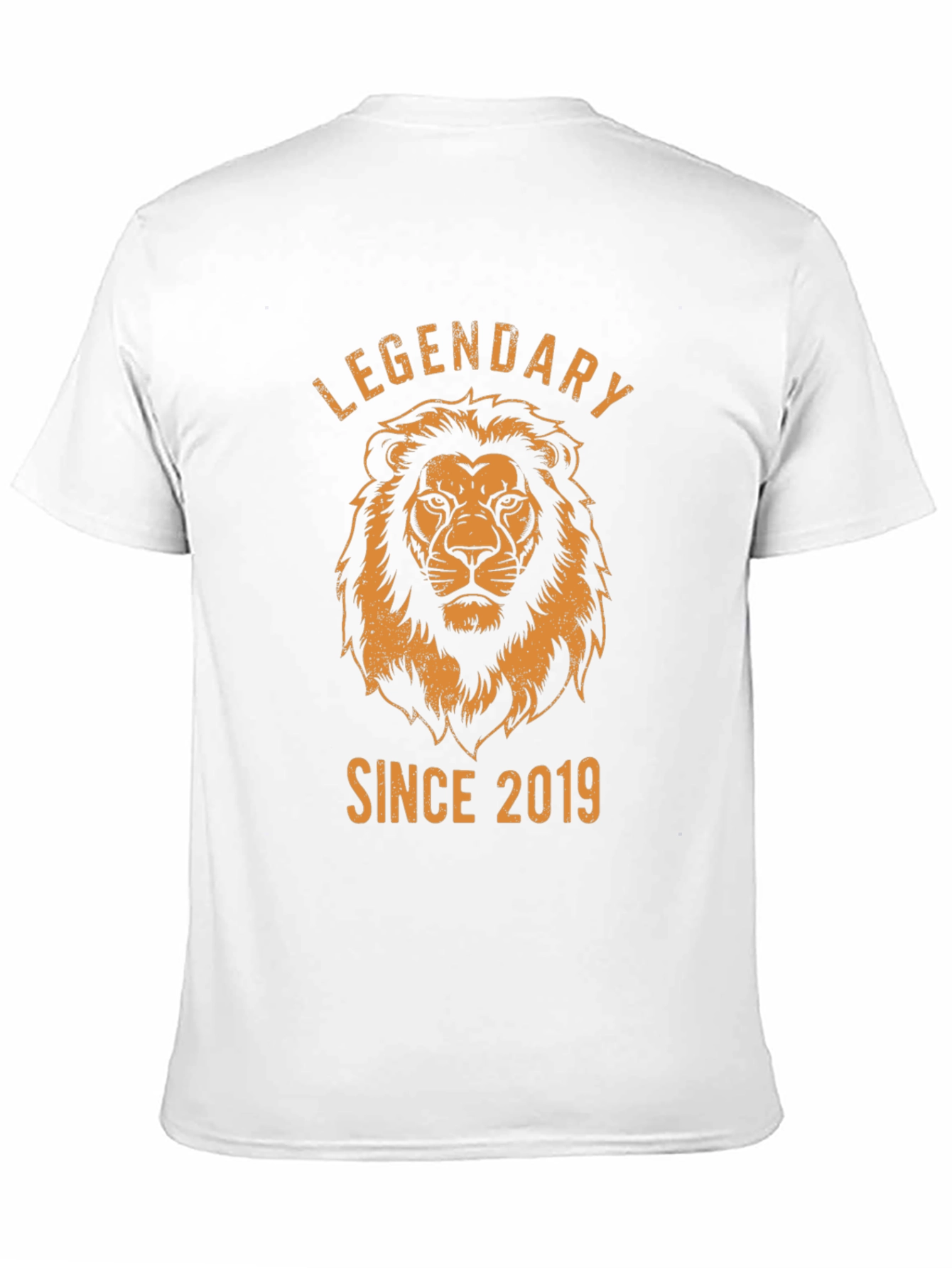 Legendary Since 2019 Lion Graphic Tee - Black