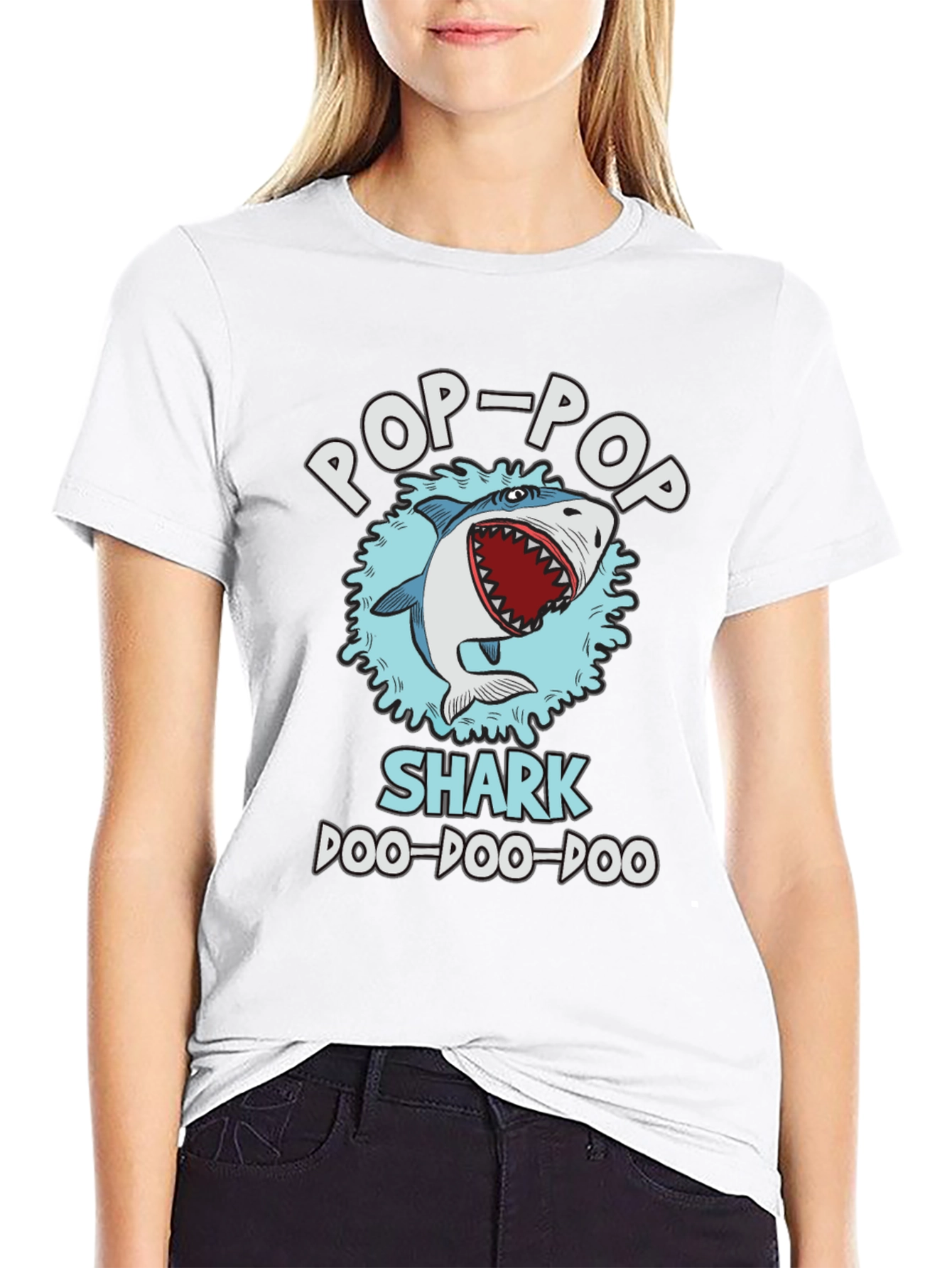 Pop-Pop Shark T-Shirt - Doo Doo Doo