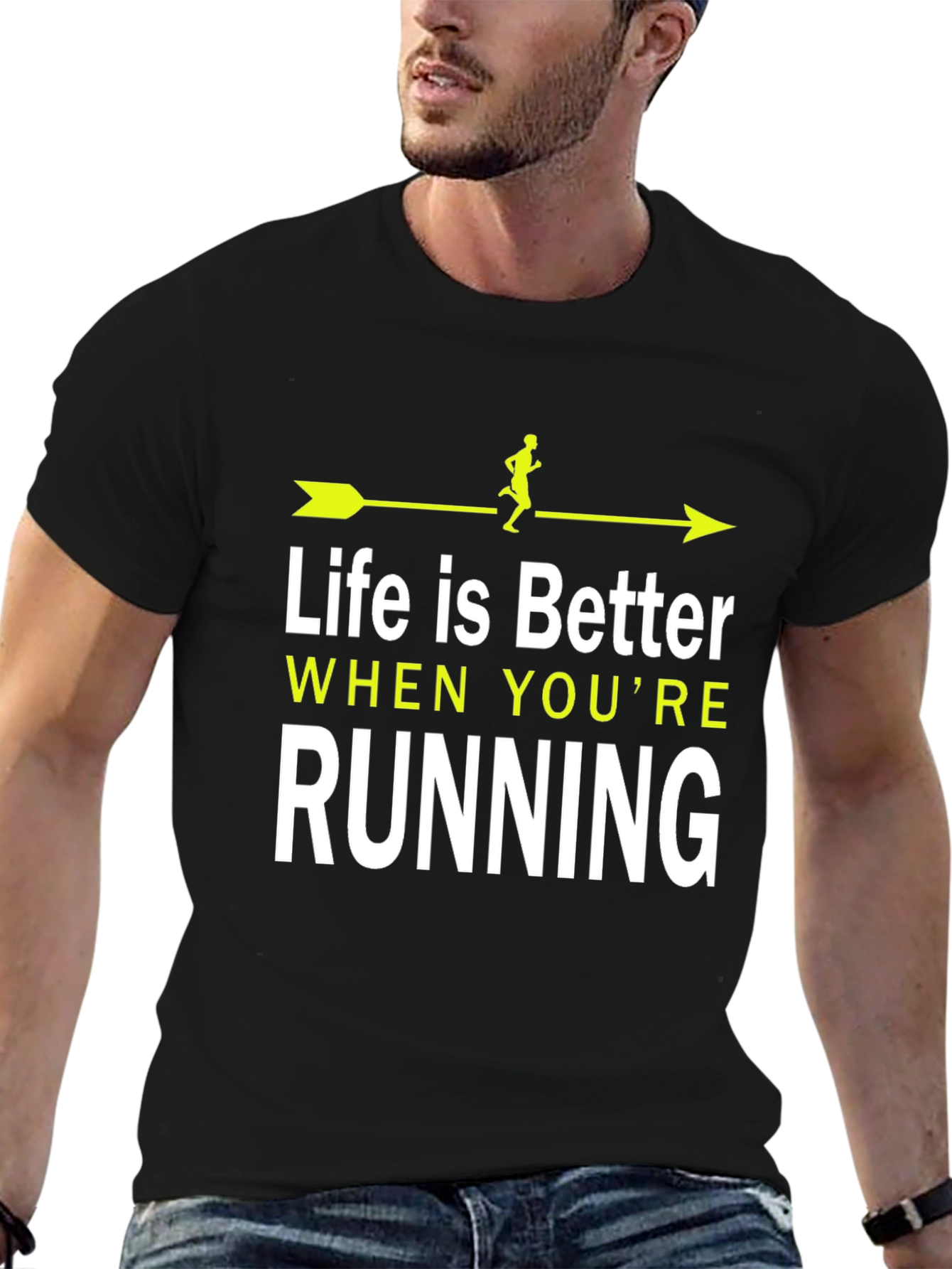 Life is Better Running Graphic Tee