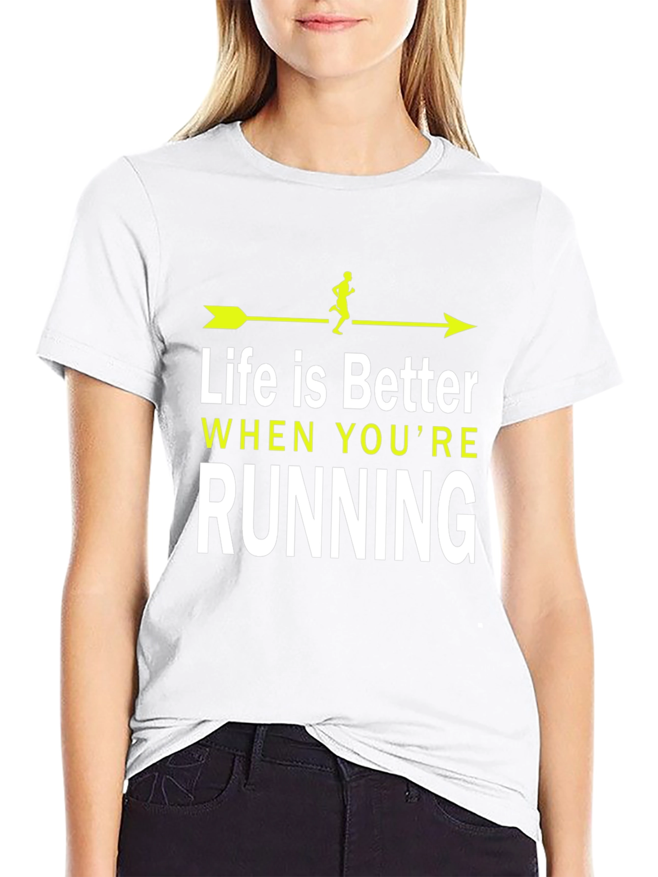Life is Better Running Graphic Tee