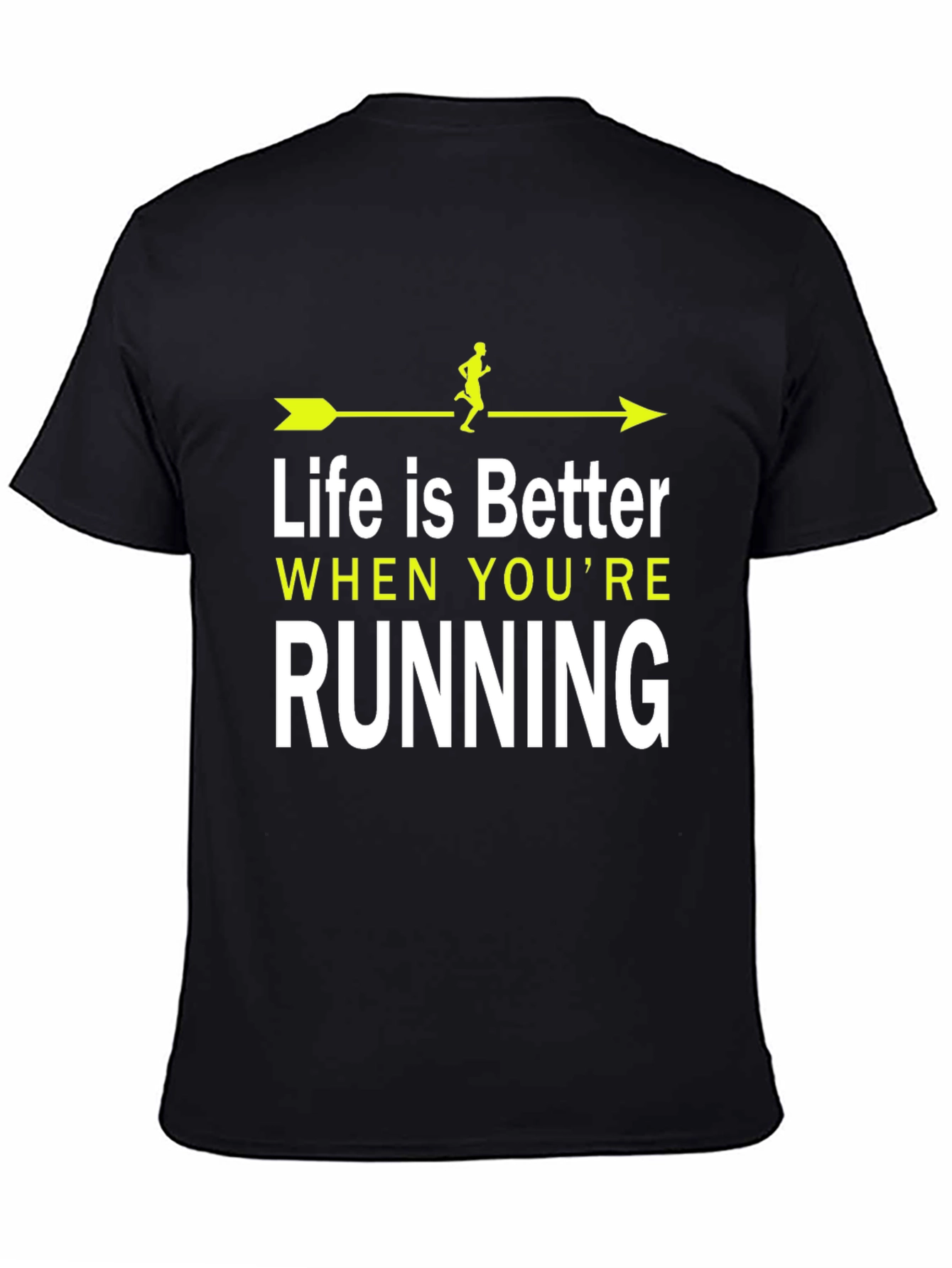 Life is Better Running Graphic Tee