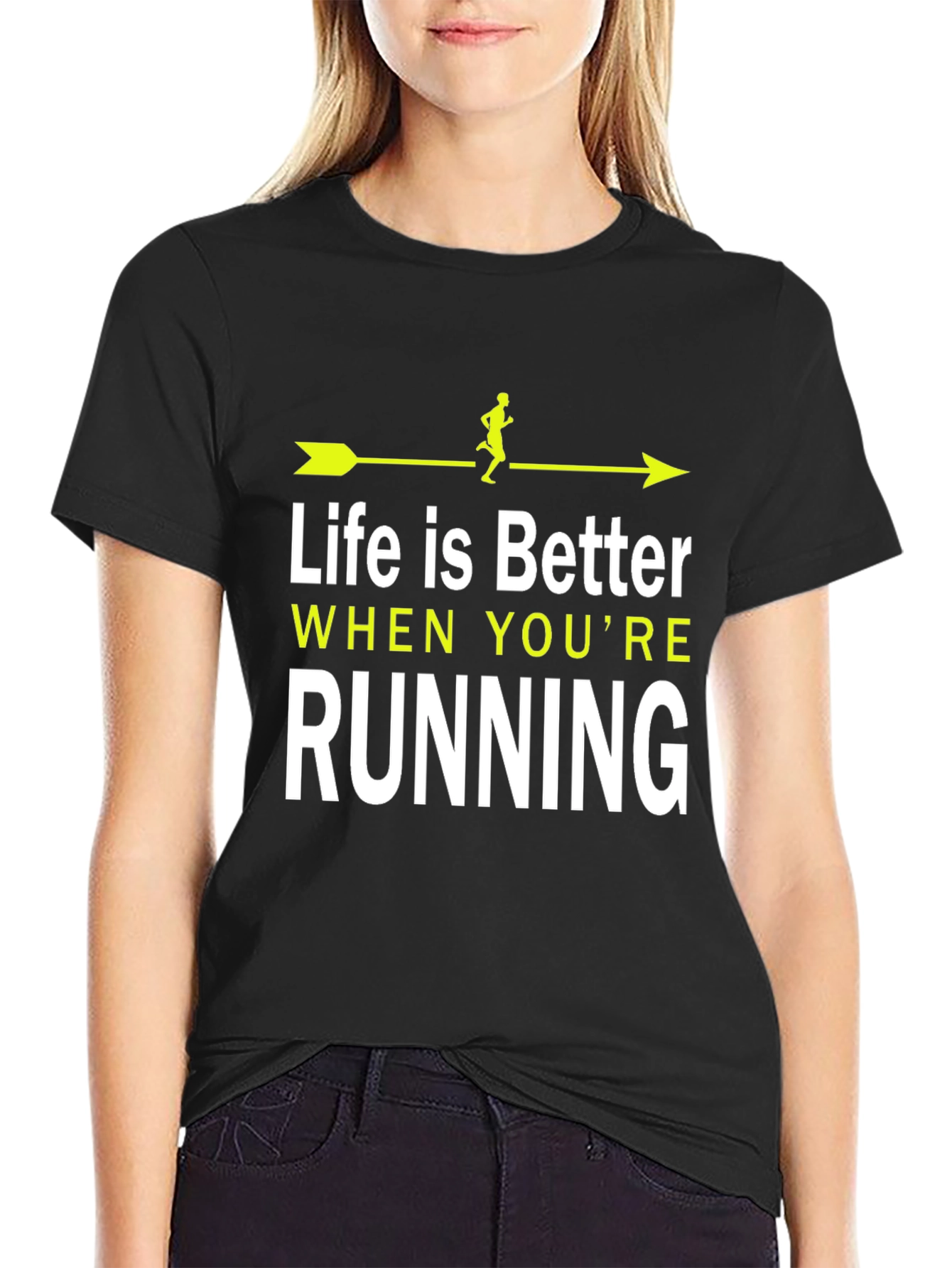 Life is Better Running Graphic Tee