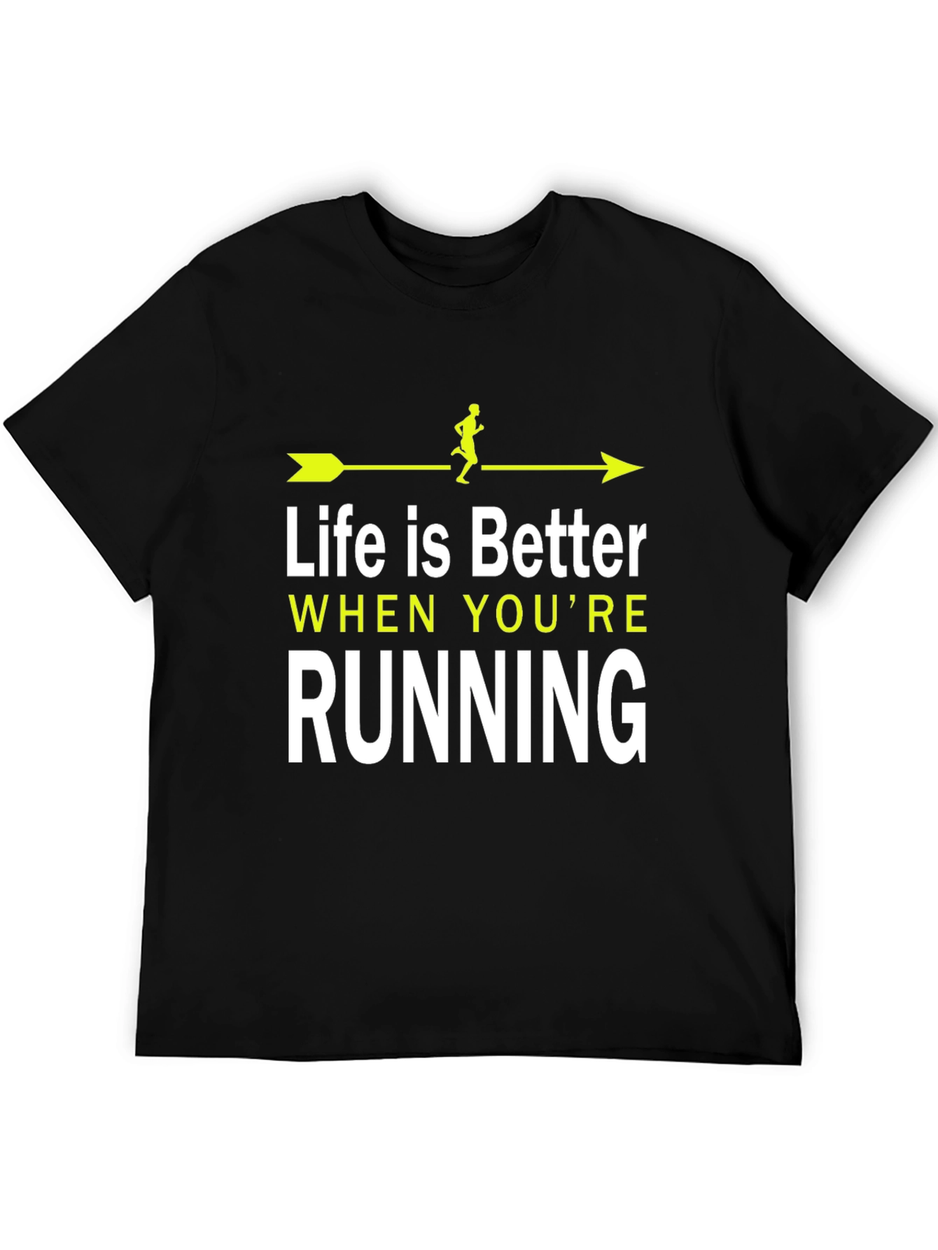 Life is Better Running Graphic Tee