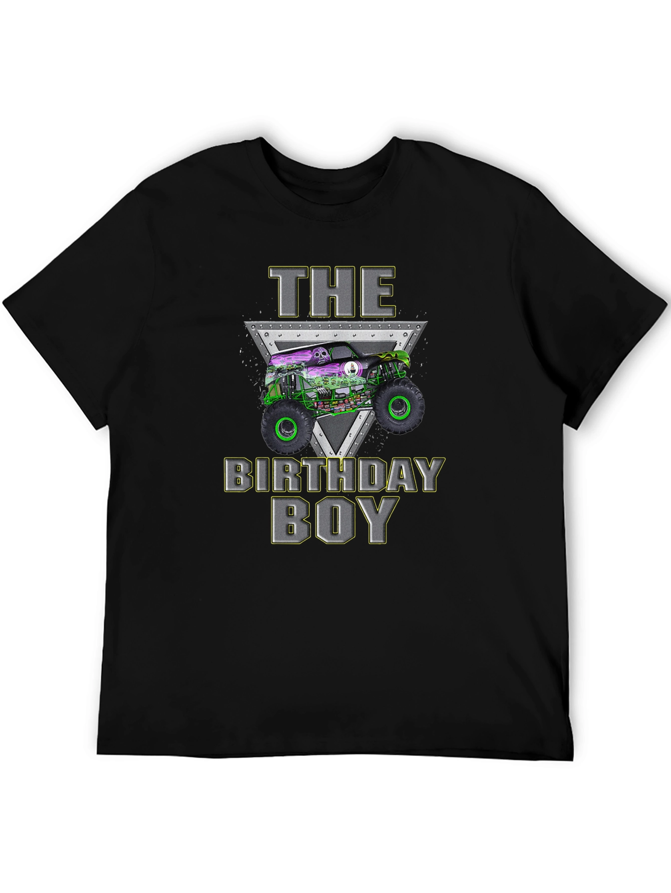 Monster Truck Birthday Boy T-Shirt