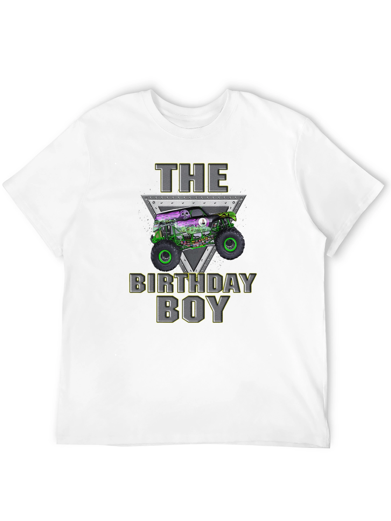 Monster Truck Birthday Boy T-Shirt