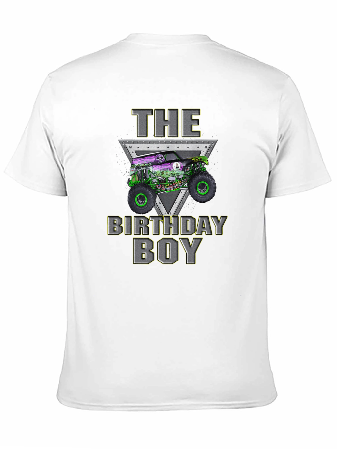 Monster Truck Birthday Boy T-Shirt