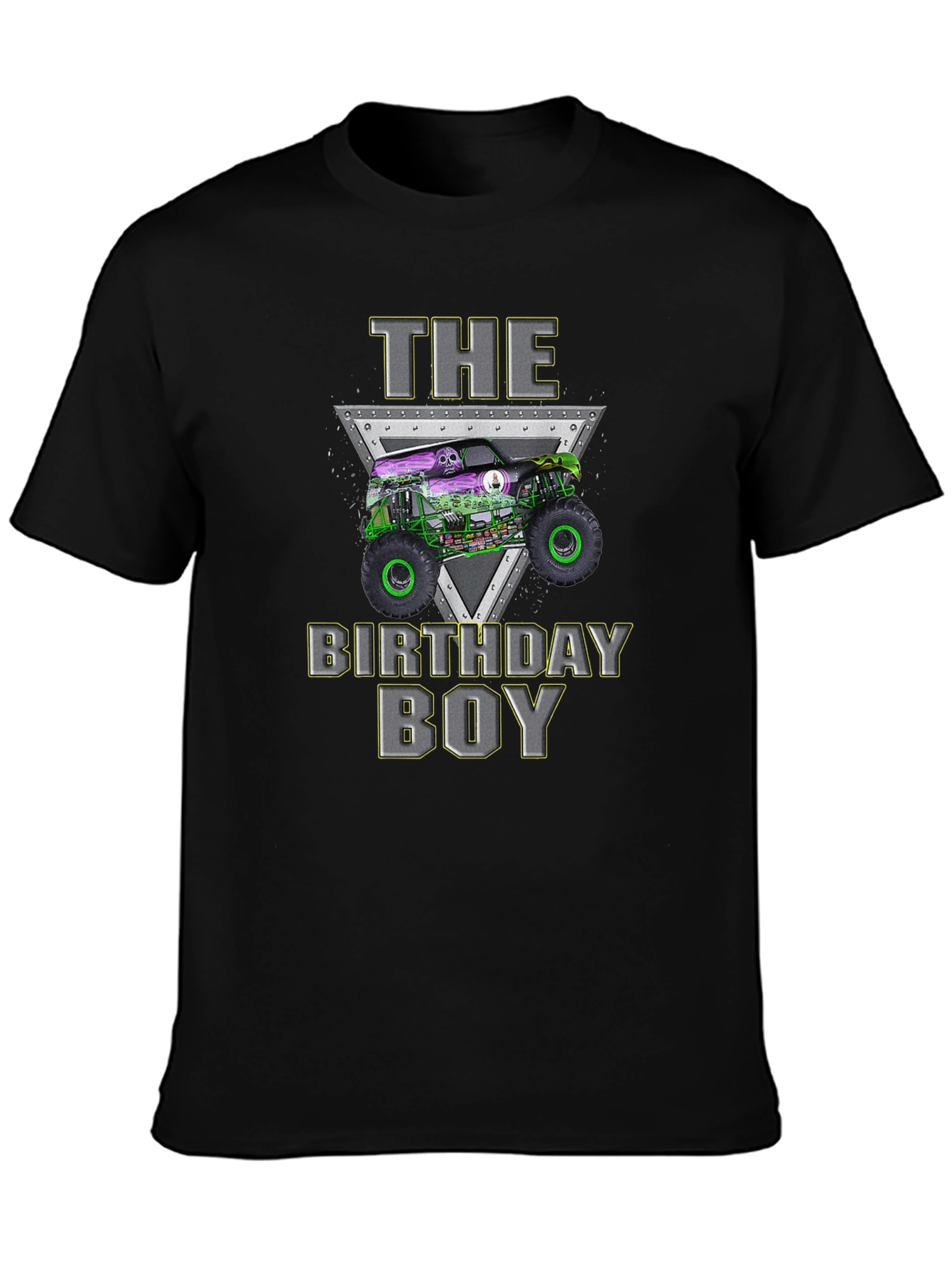 Monster Truck Birthday Boy T-Shirt