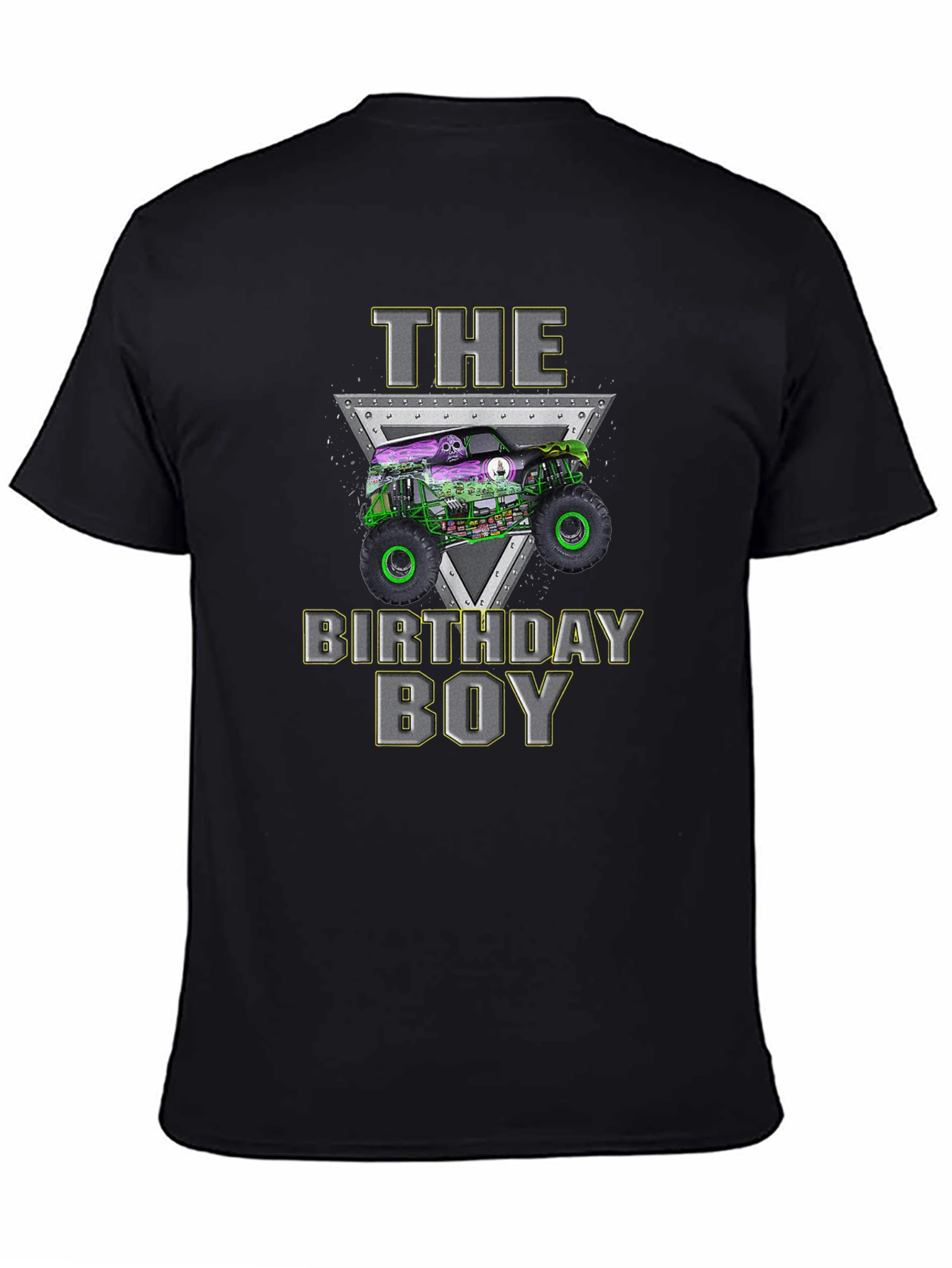 Monster Truck Birthday Boy T-Shirt