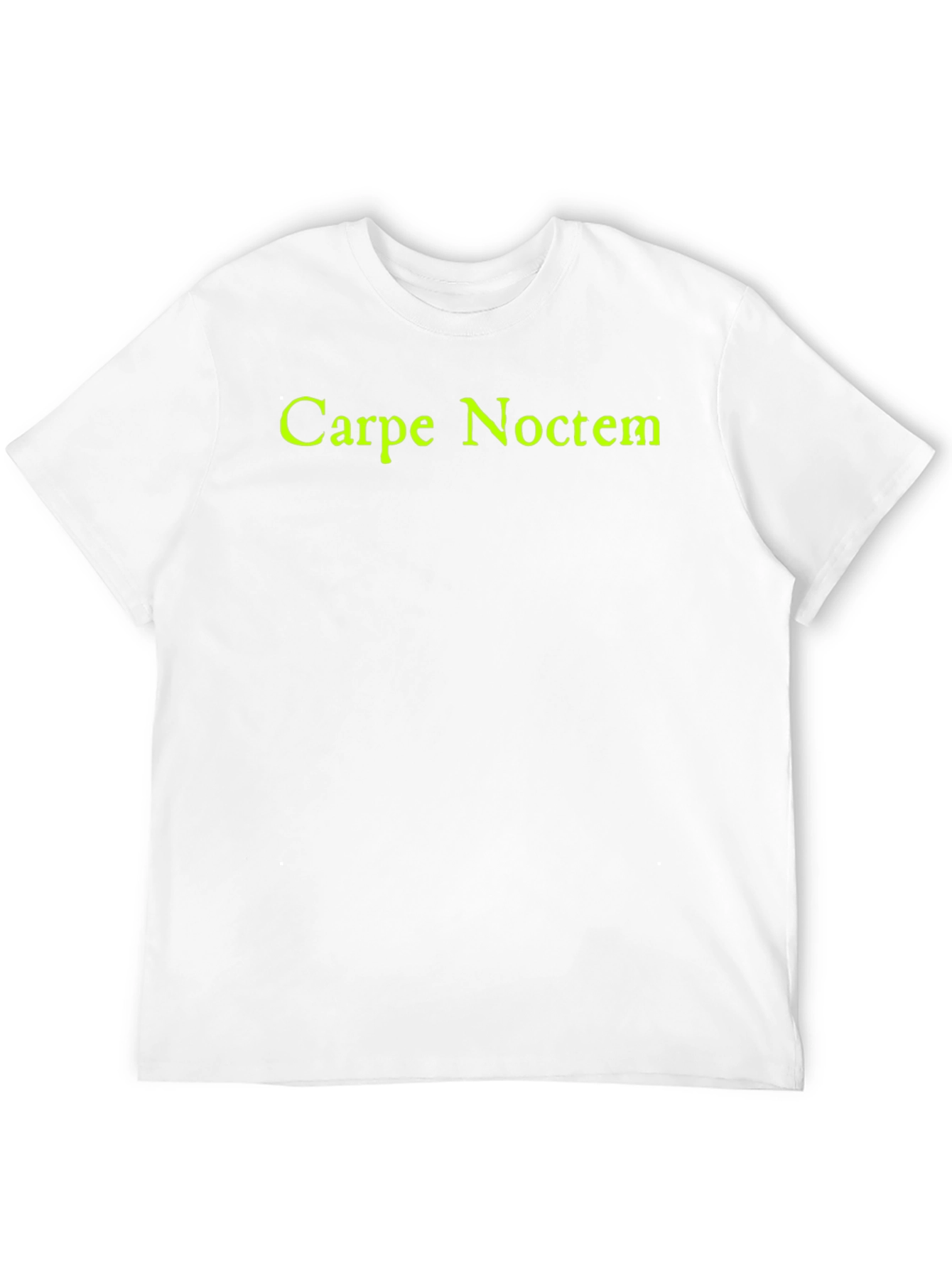 Carpe Noctem Black T-Shirt - Seize the Night!