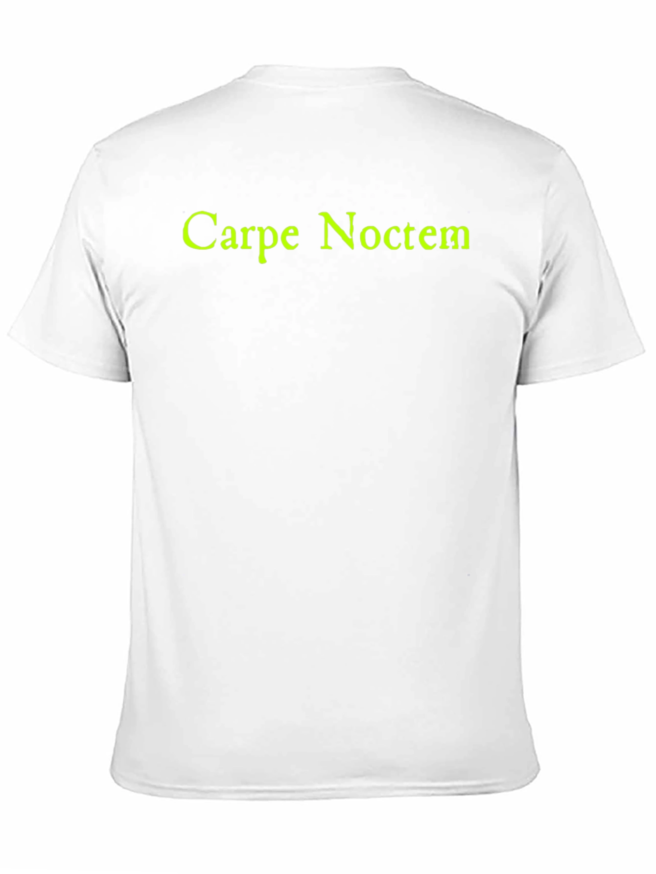 Carpe Noctem Black T-Shirt - Seize the Night!