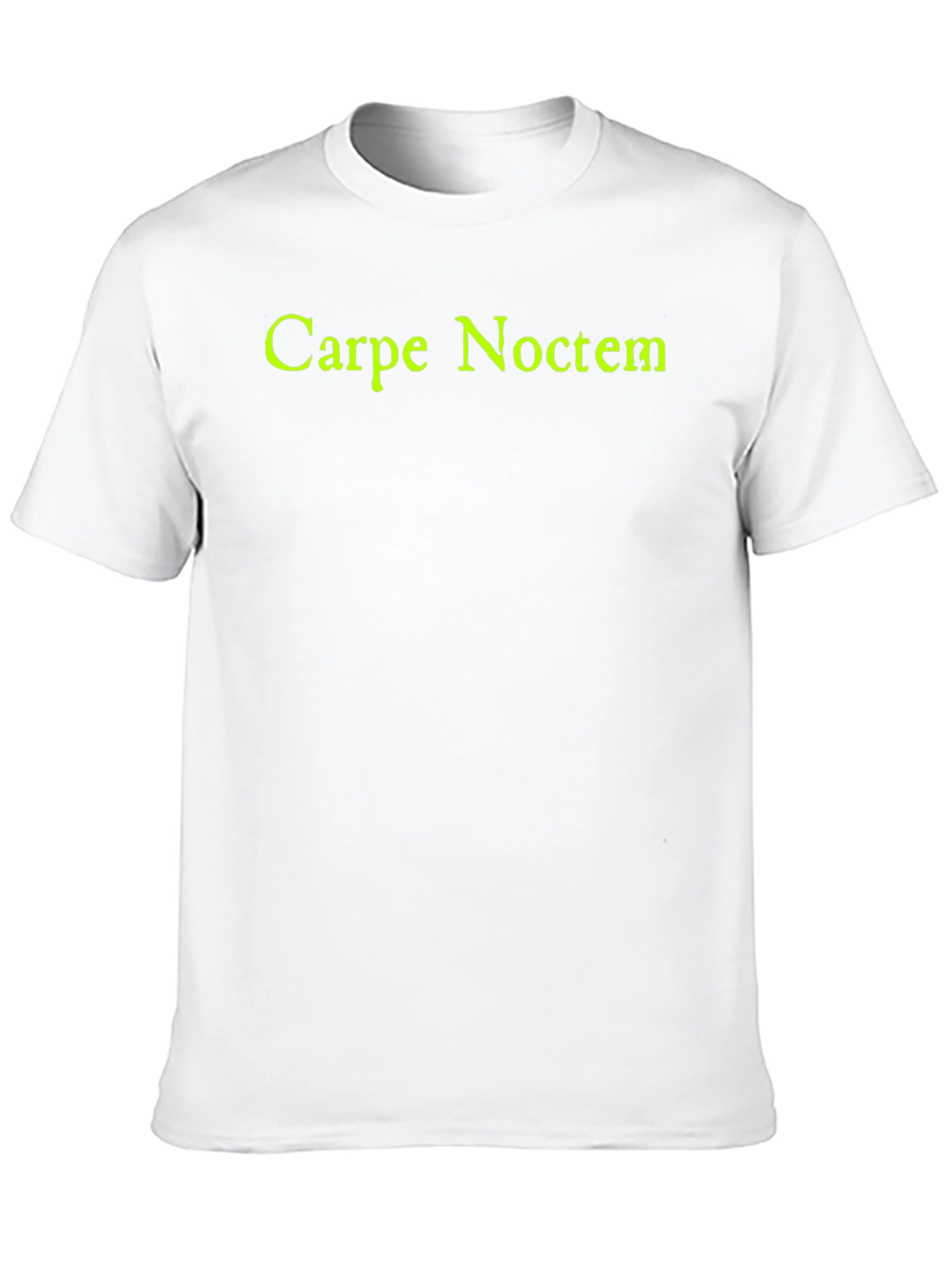 Carpe Noctem Black T-Shirt - Seize the Night!