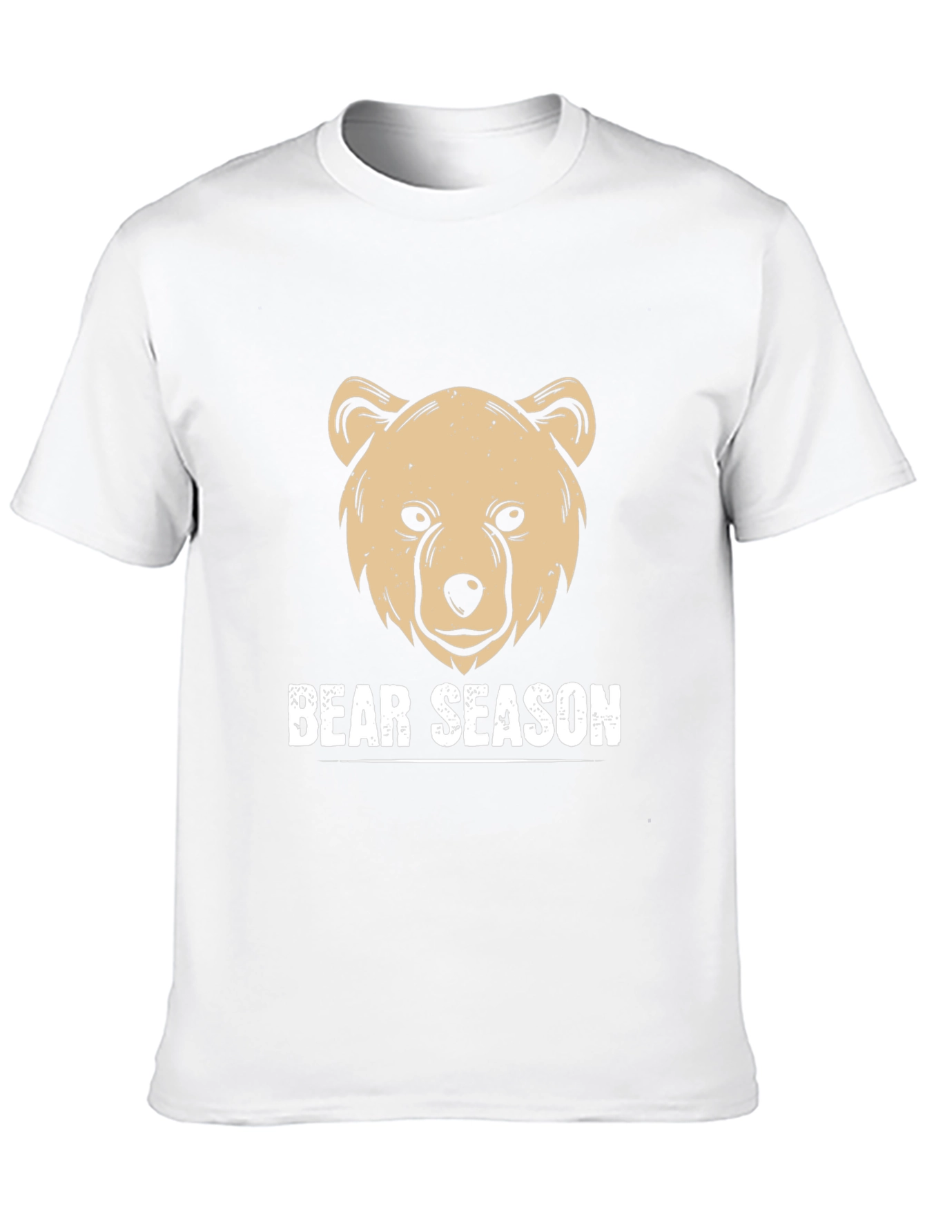 Bear Season Graphic Tee - Black Casual Shirt