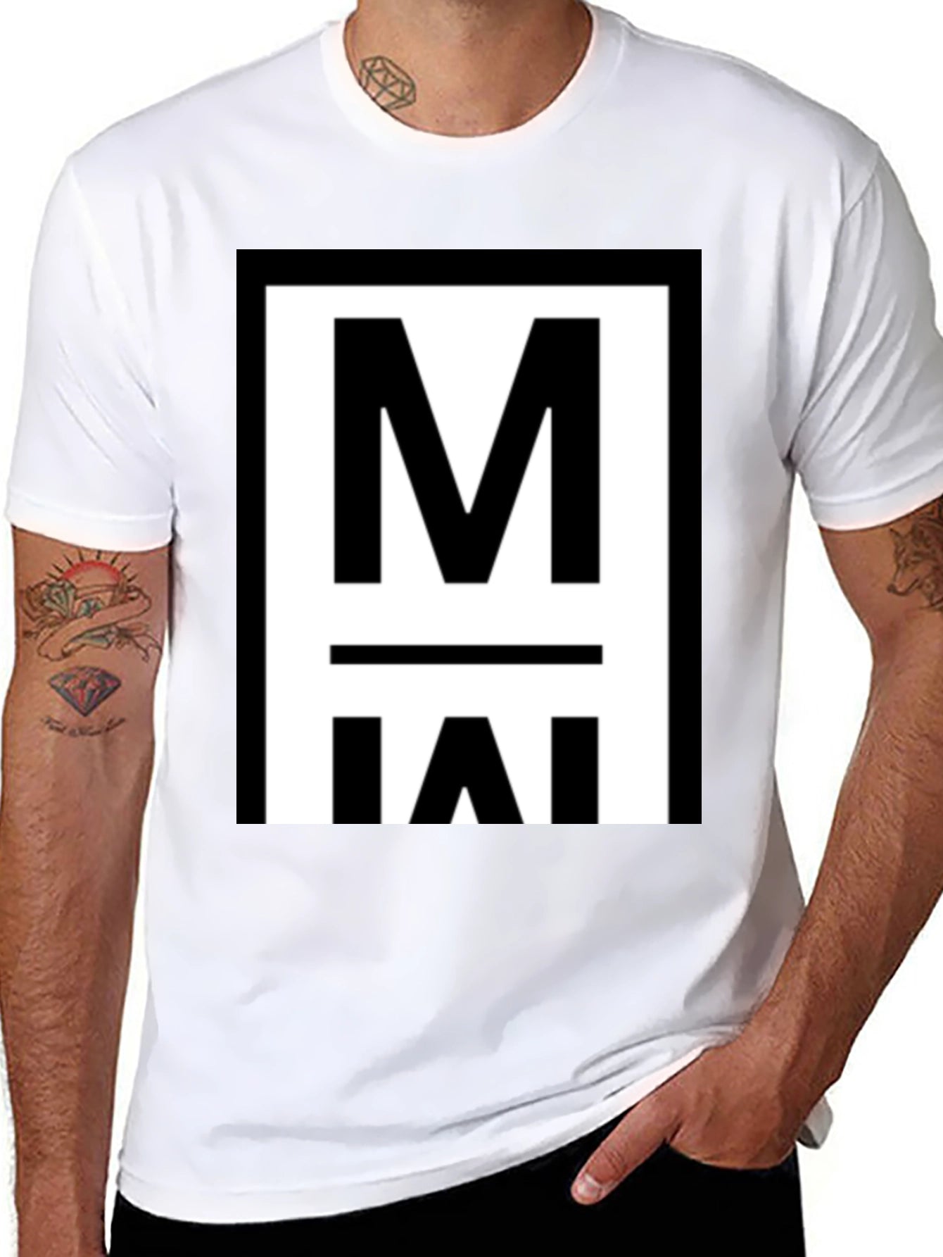 Modern MW Initial T-Shirt