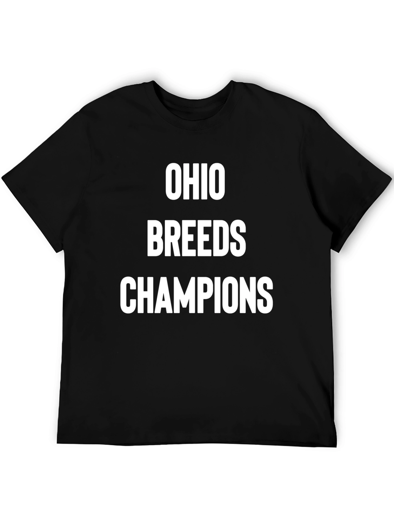 Ohio Breeds Champions Black T-Shirt